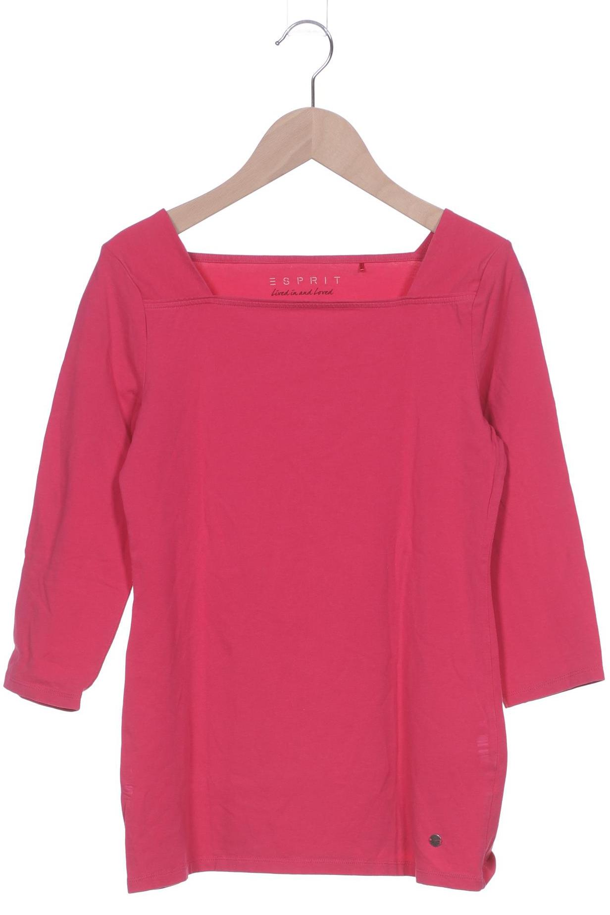 

Esprit Damen Langarmshirt, pink, Gr. 38