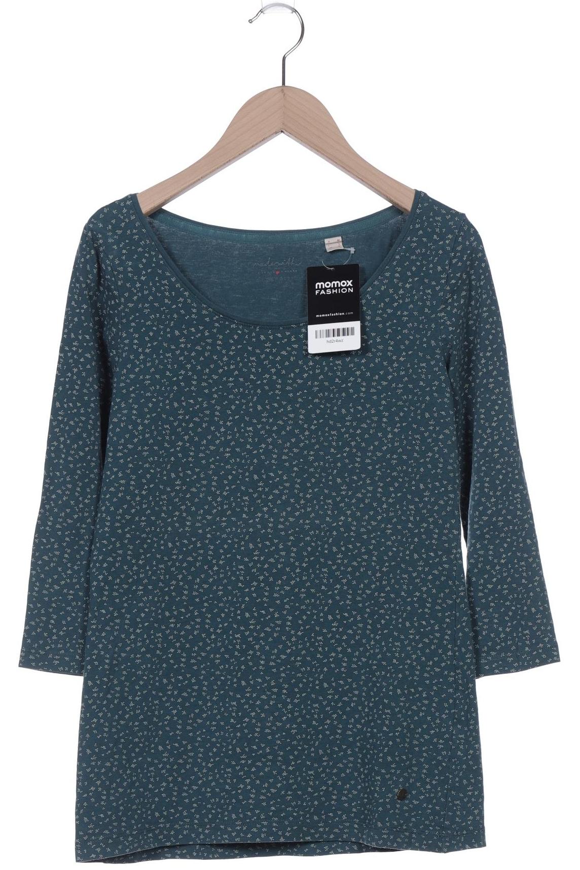 

Esprit Damen Langarmshirt, türkis, Gr. 38