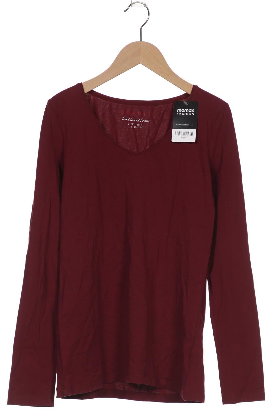 

Esprit Damen Langarmshirt, bordeaux