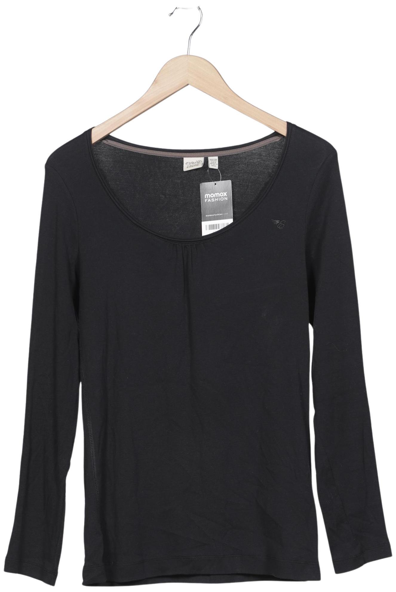

Esprit Damen Langarmshirt, schwarz, Gr. 44