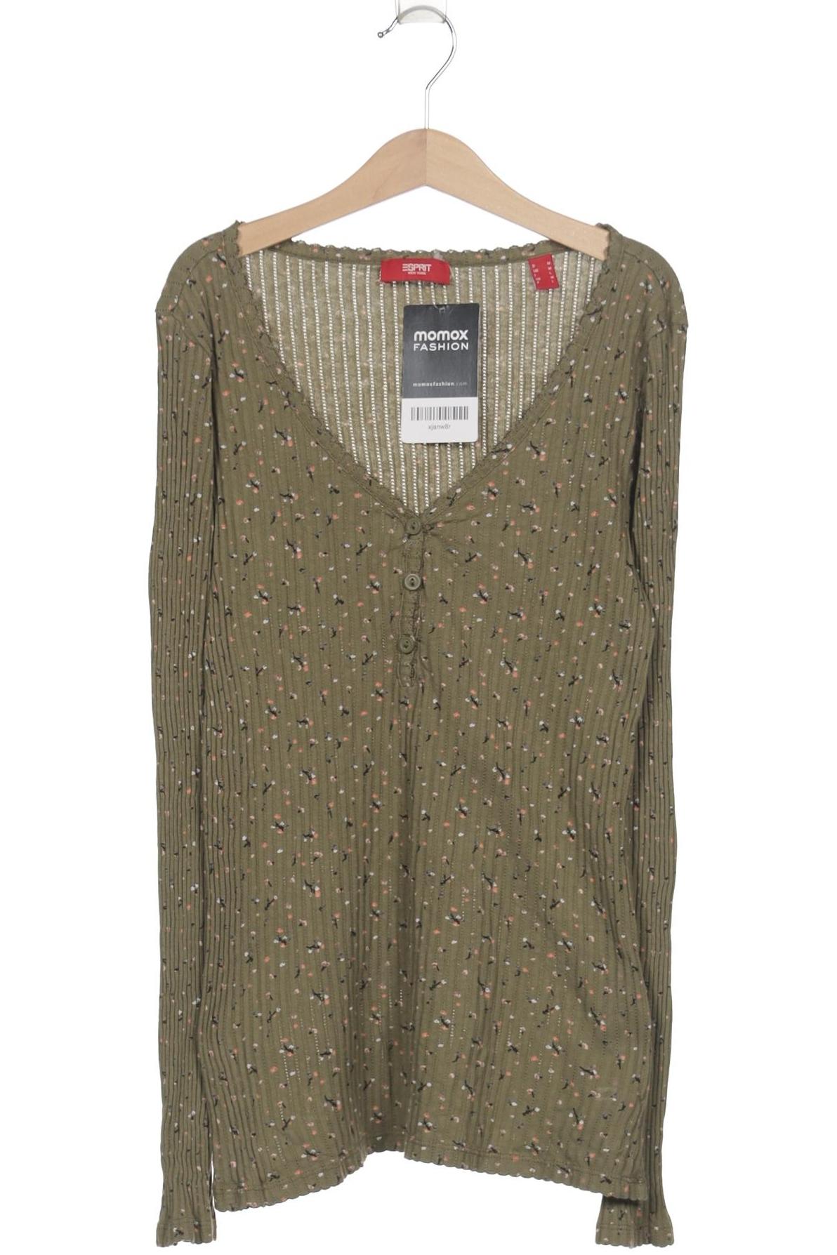 

Esprit Damen Langarmshirt, grün, Gr. 38