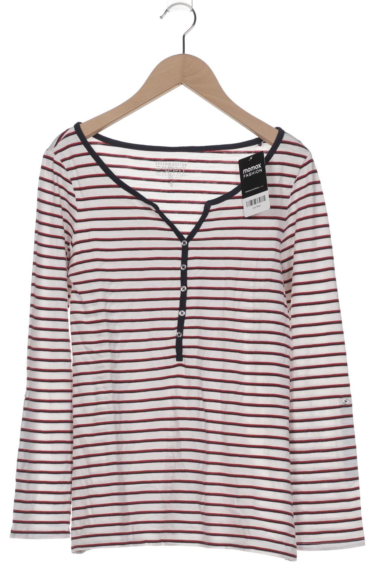 

Esprit Damen Langarmshirt, weiß, Gr. 36