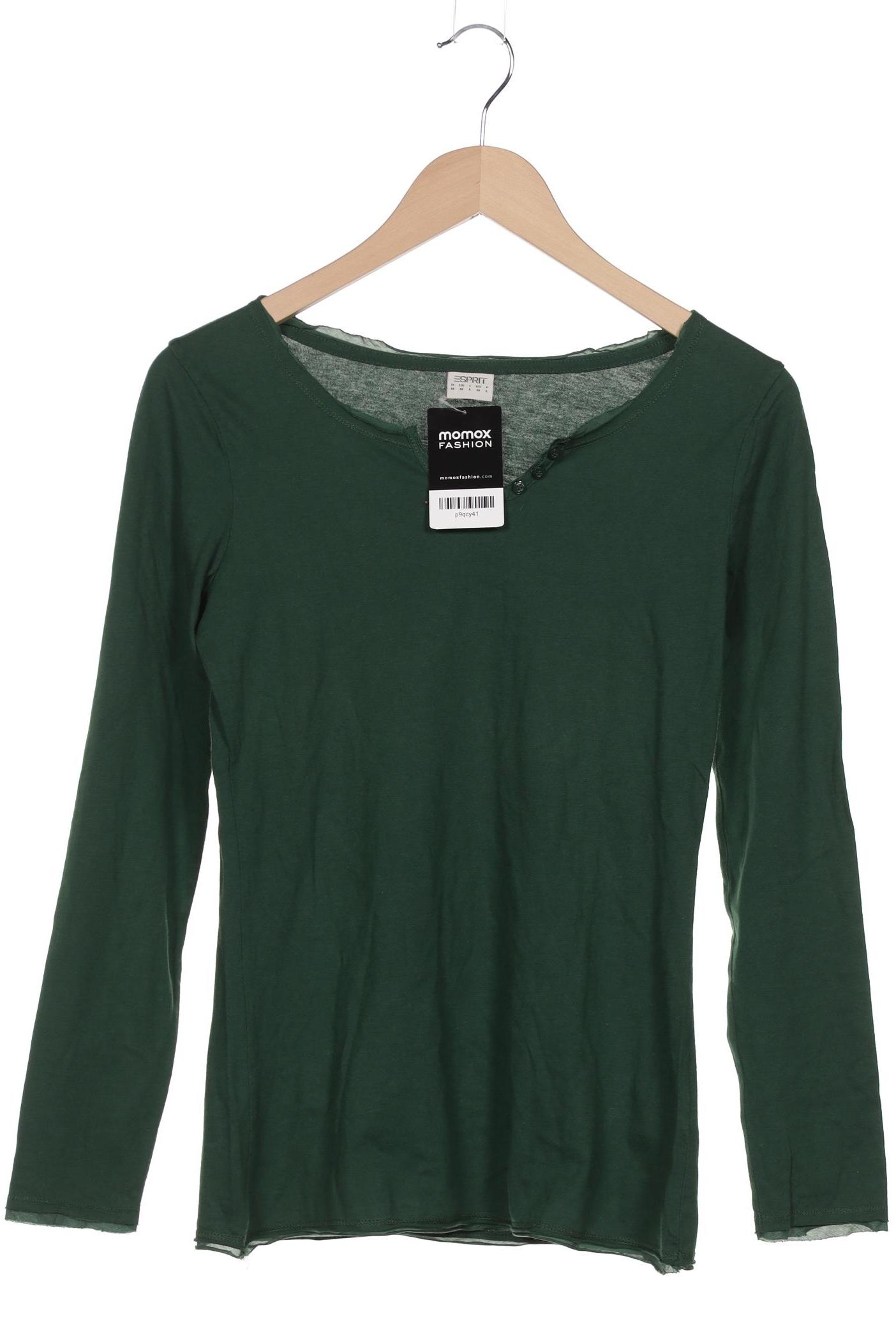 

Esprit Damen Langarmshirt, grün, Gr. 38