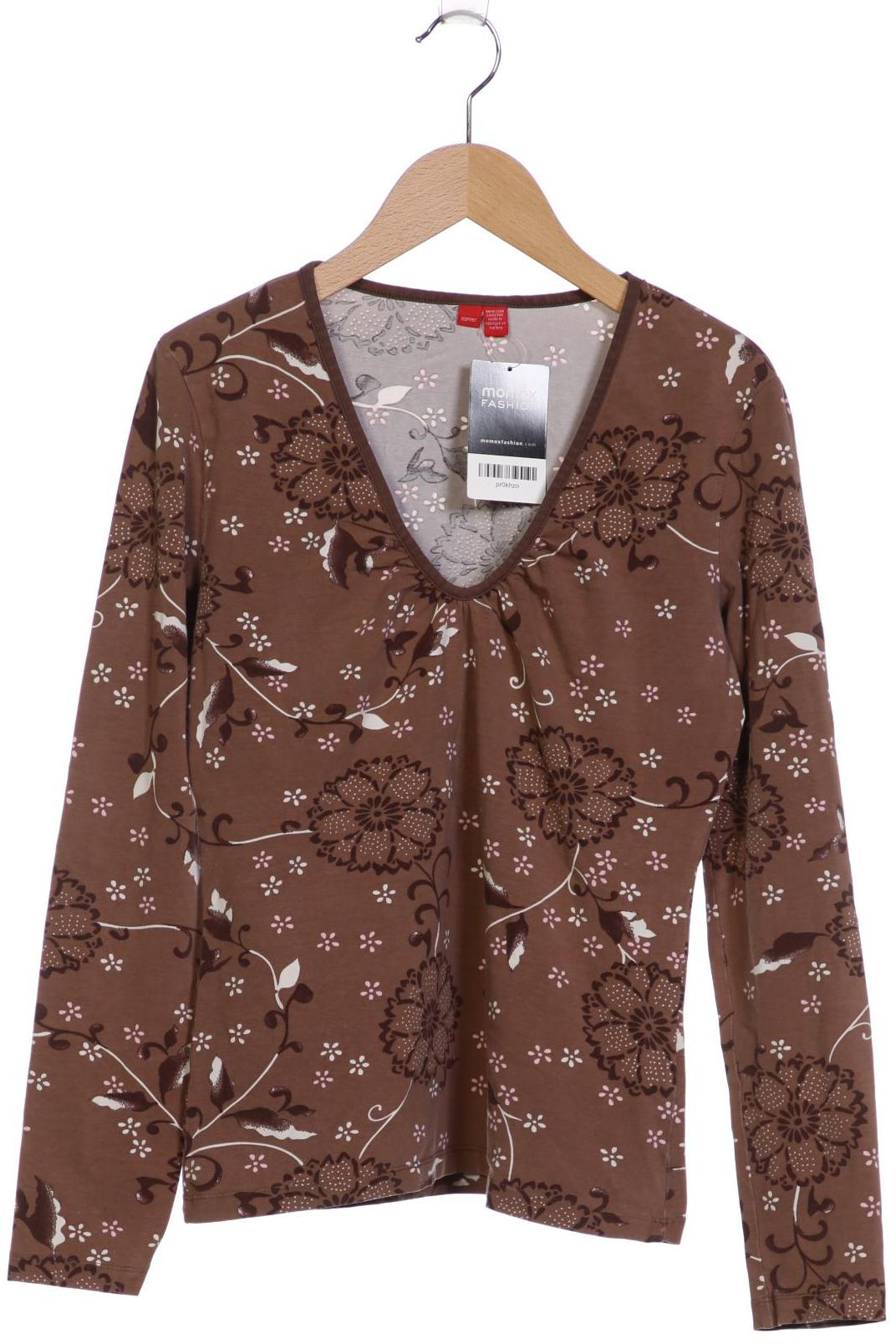 

Esprit Damen Langarmshirt, braun, Gr. 42