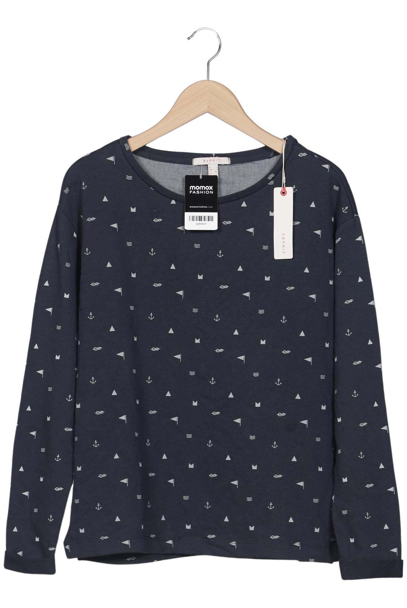 

Esprit Damen Langarmshirt, marineblau, Gr. 42