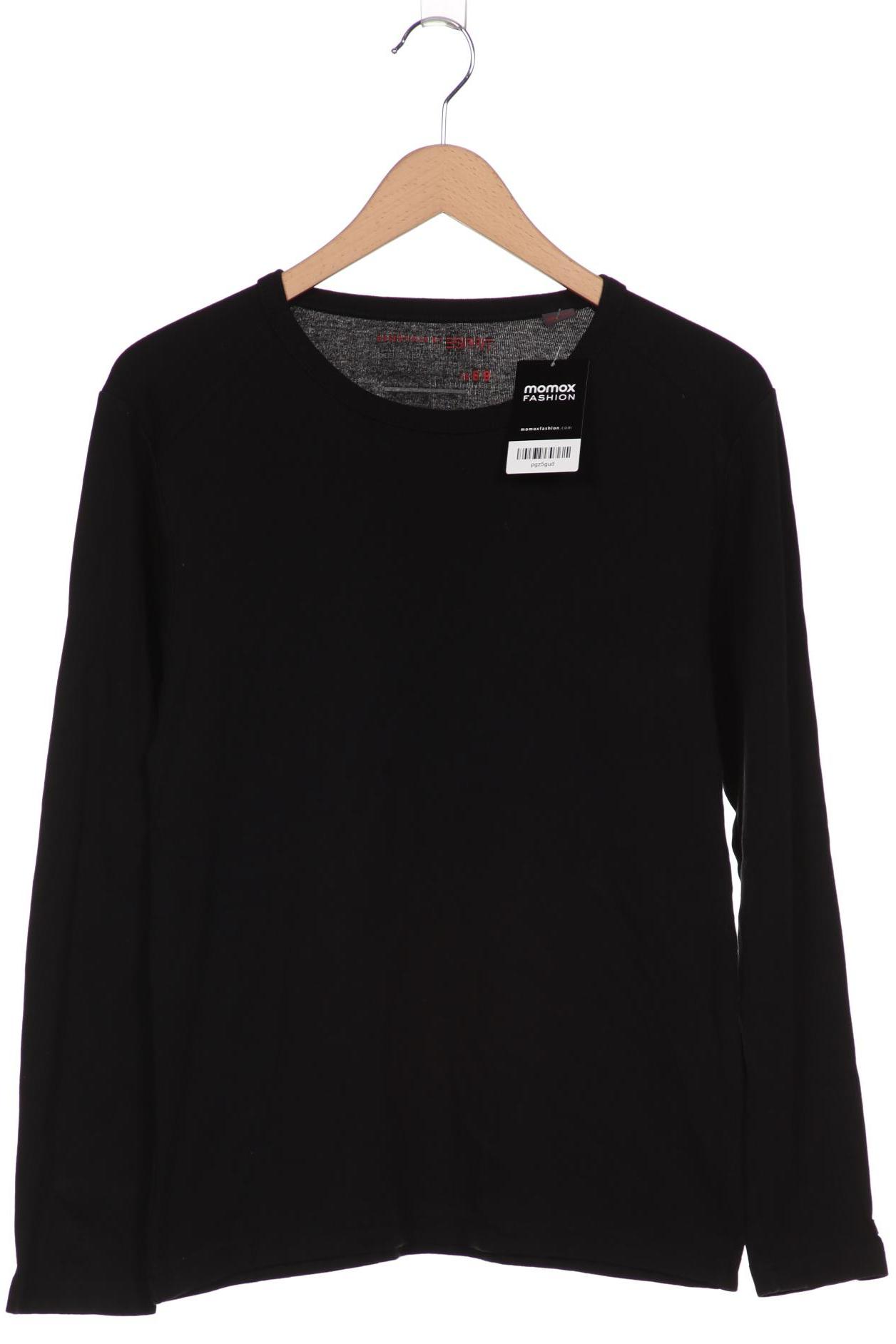 

Esprit Damen Langarmshirt, schwarz, Gr. 44