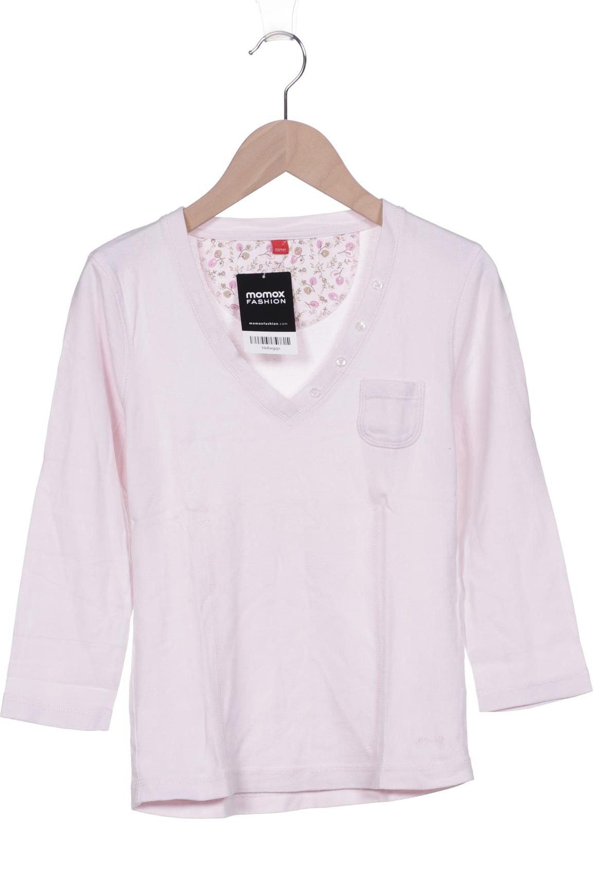 

Esprit Damen Langarmshirt, pink, Gr. 36