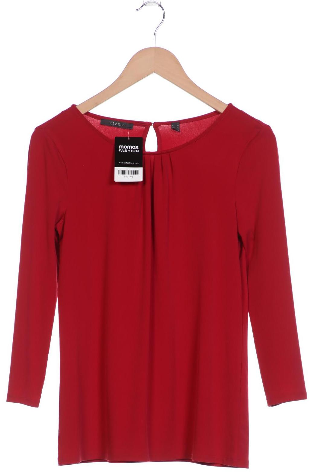 

Esprit Damen Langarmshirt, rot, Gr. 38