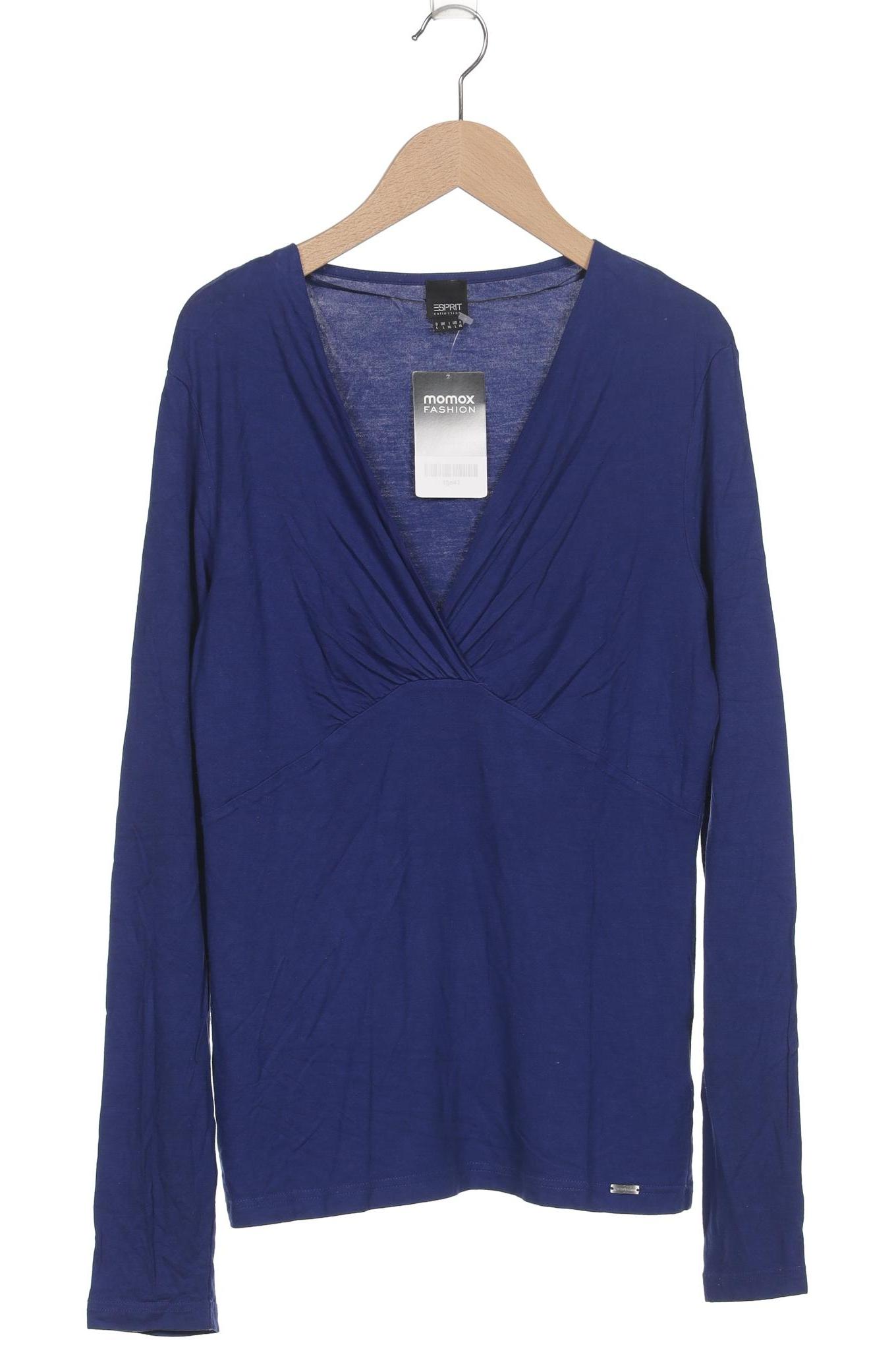 

Esprit Damen Langarmshirt, blau, Gr. 42