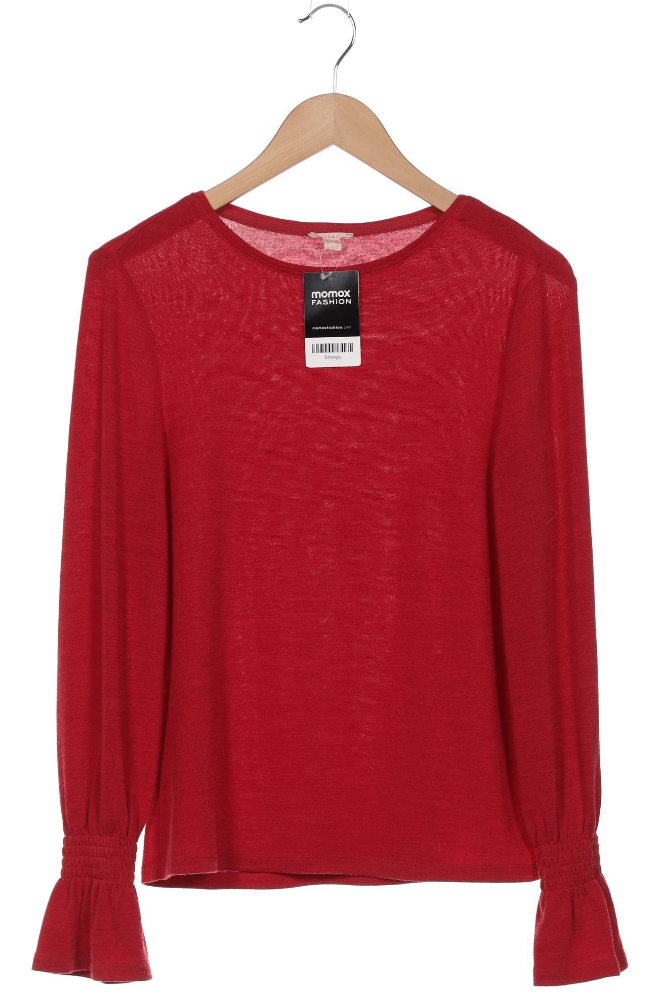 

Esprit Damen Langarmshirt, rot, Gr. 38