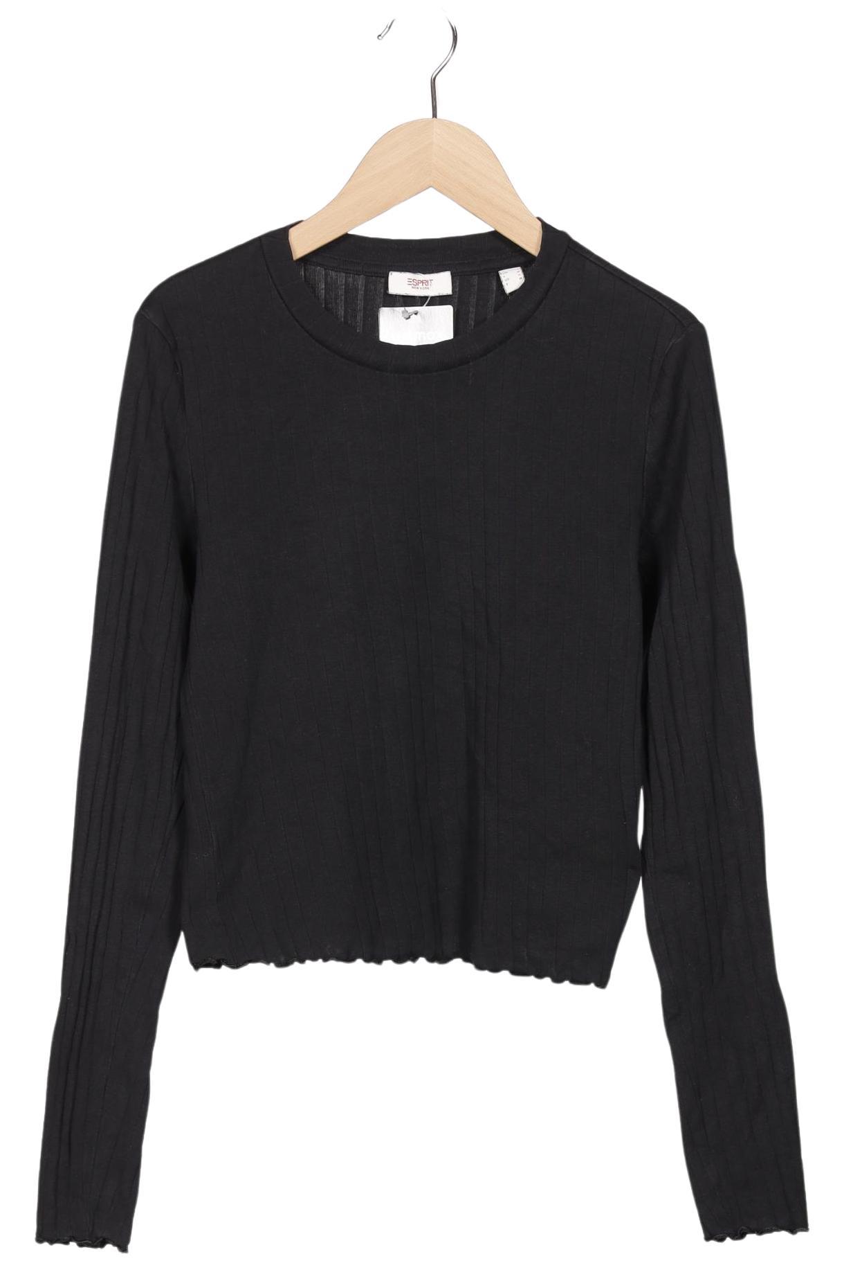 

Esprit Damen Langarmshirt, schwarz, Gr. 36