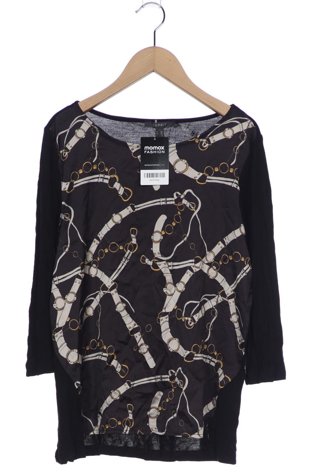 

Esprit Damen Langarmshirt, schwarz, Gr. 34