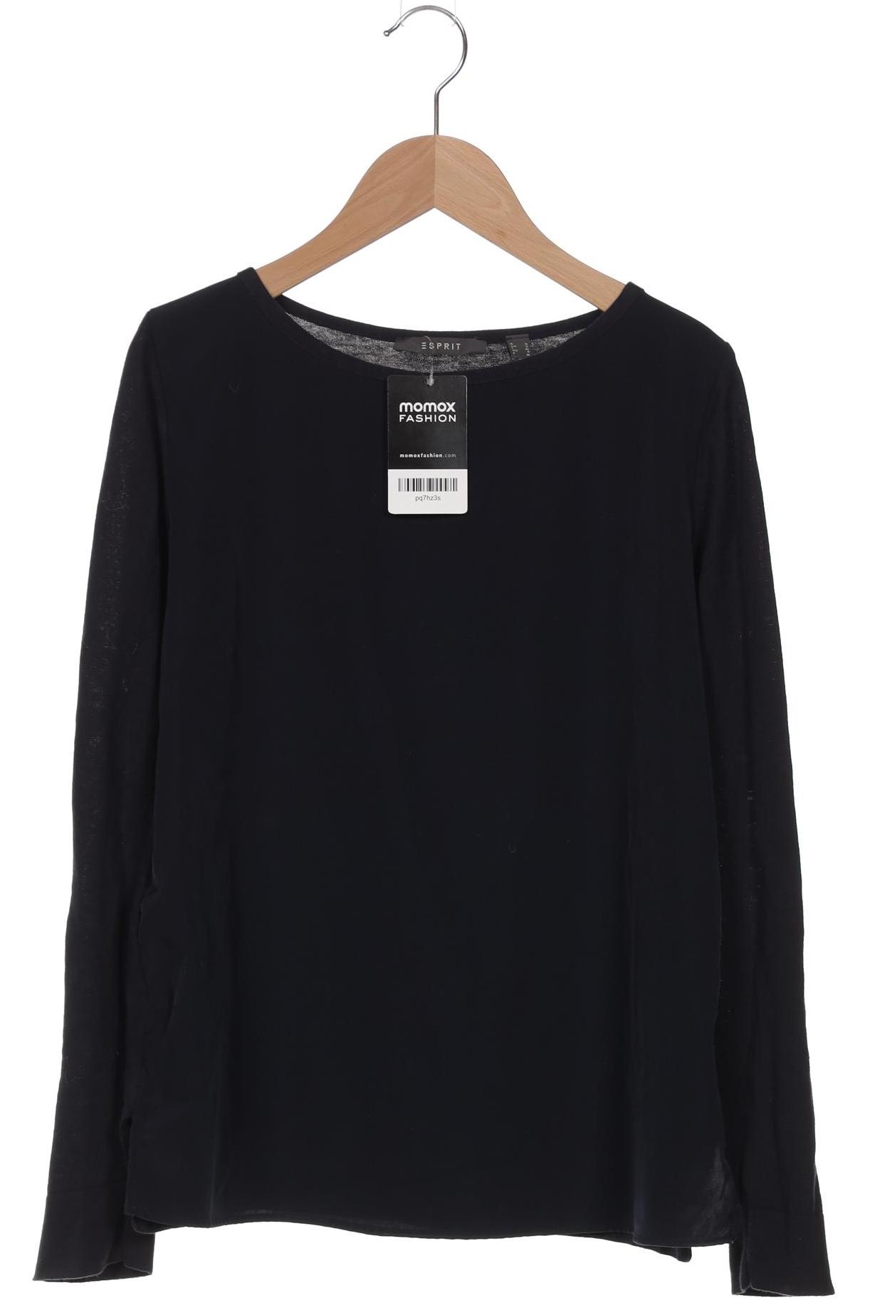 

Esprit Damen Langarmshirt, marineblau, Gr. 36