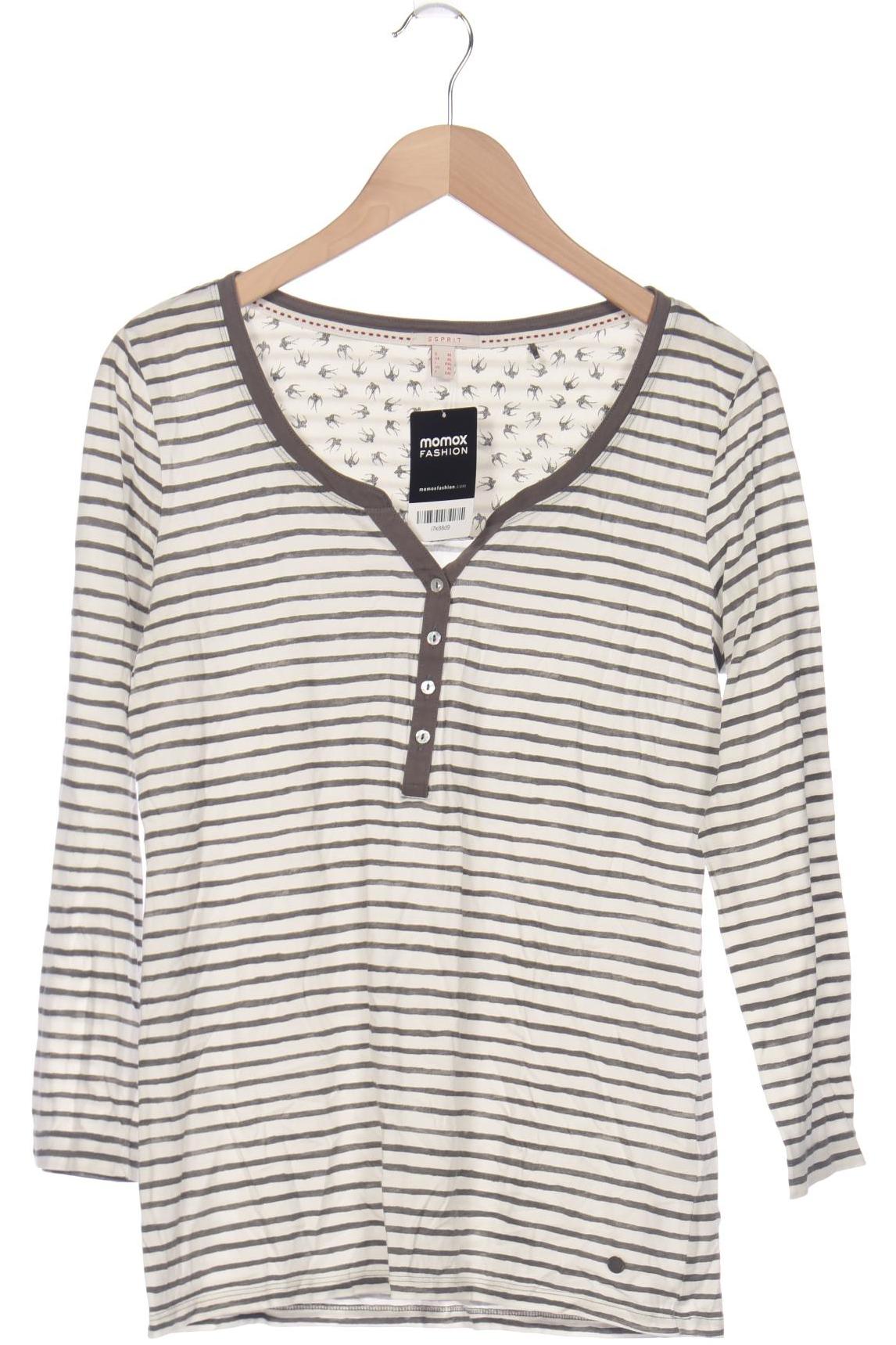

Esprit Damen Langarmshirt, weiß, Gr. 44