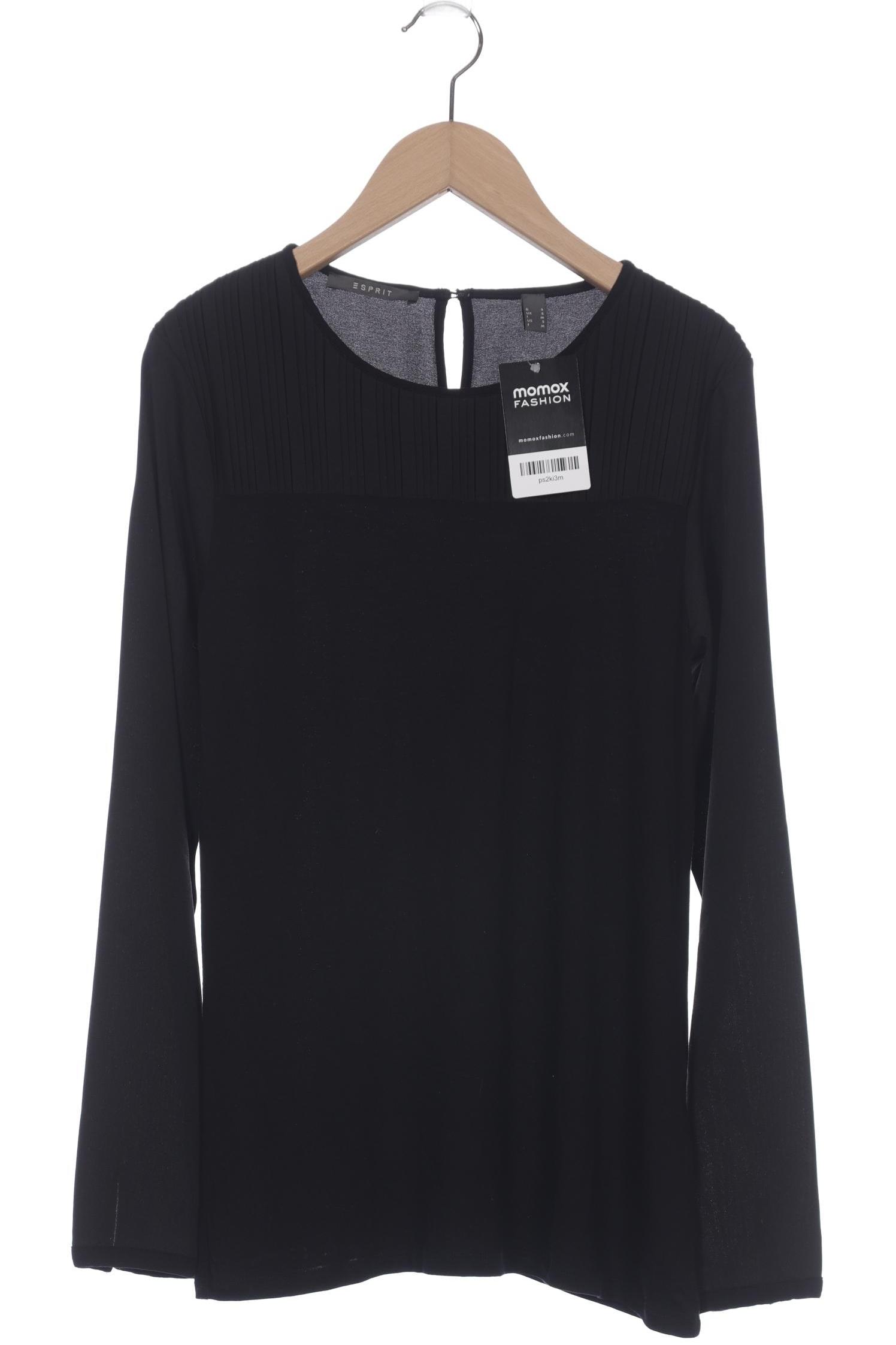 

Esprit Damen Langarmshirt, schwarz, Gr. 36