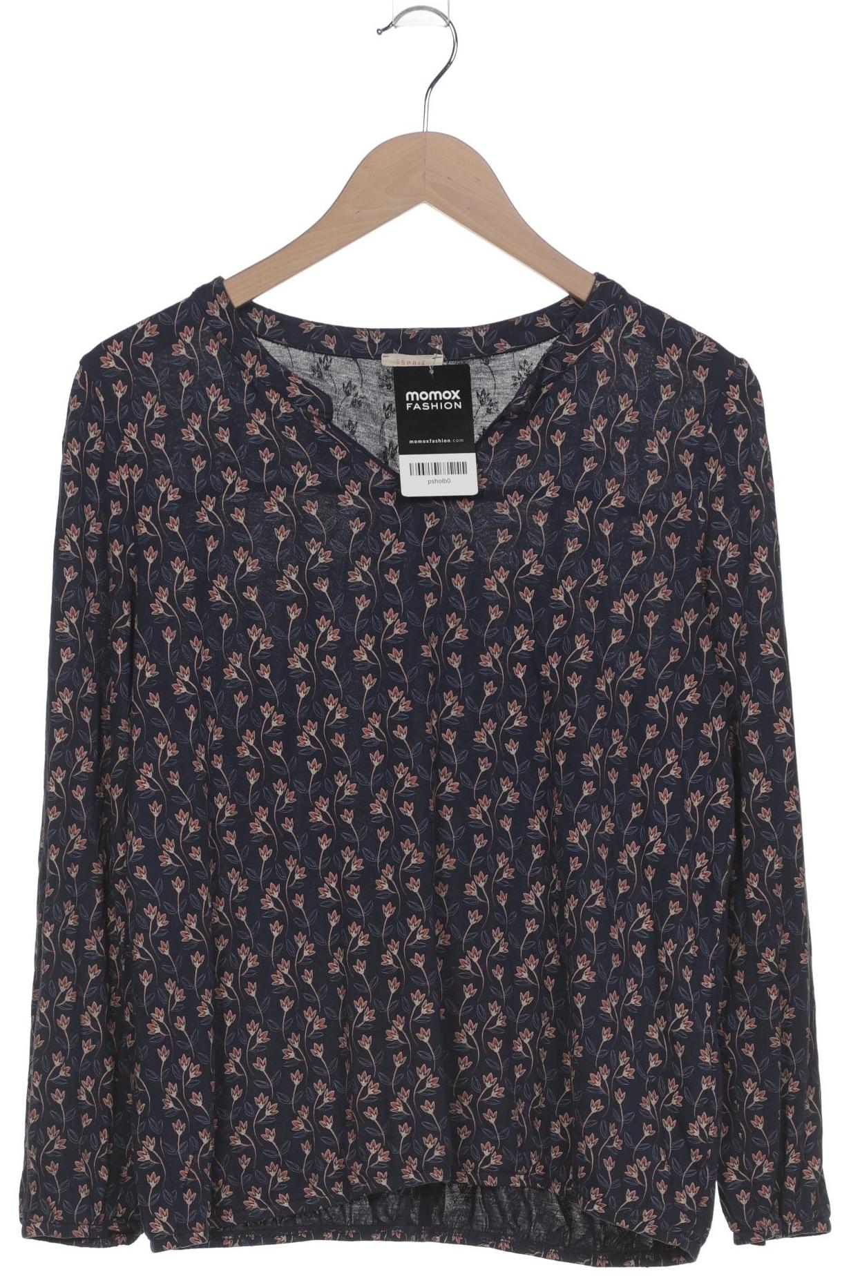 

Esprit Damen Langarmshirt, marineblau, Gr. 38