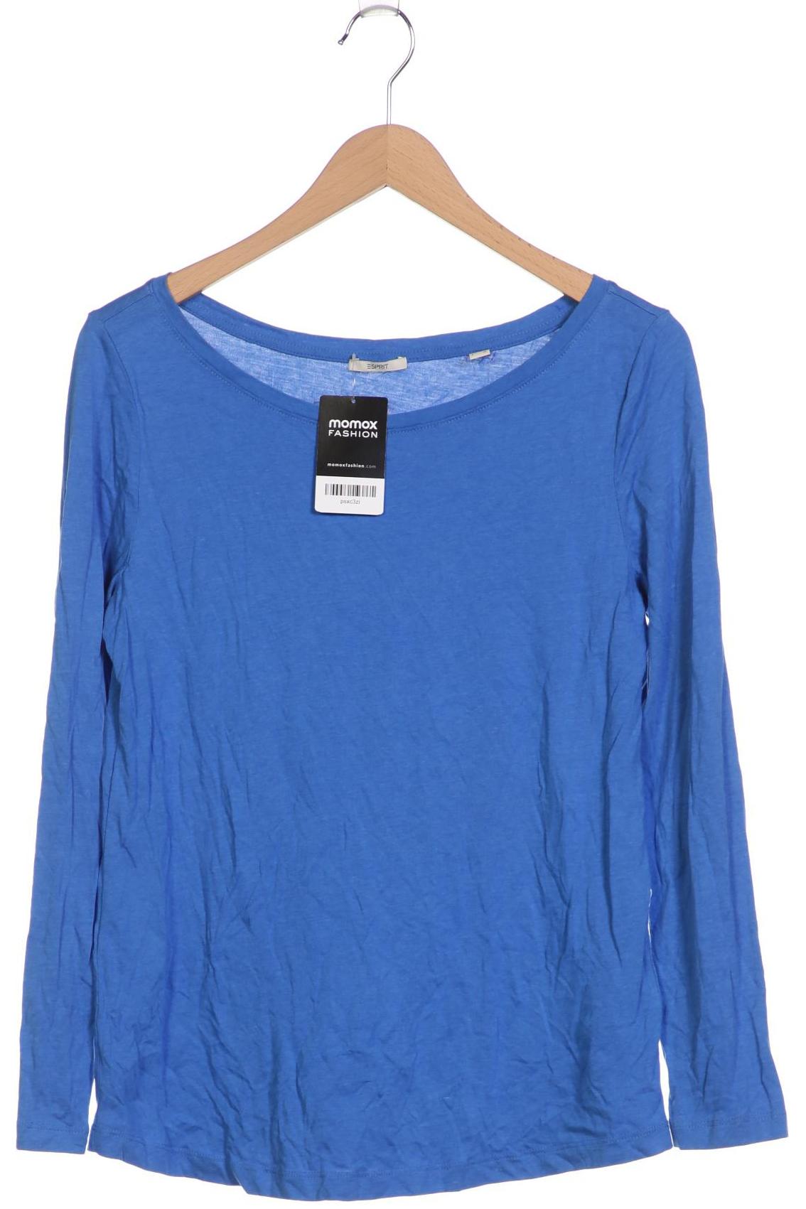 

Esprit Damen Langarmshirt, blau, Gr. 42