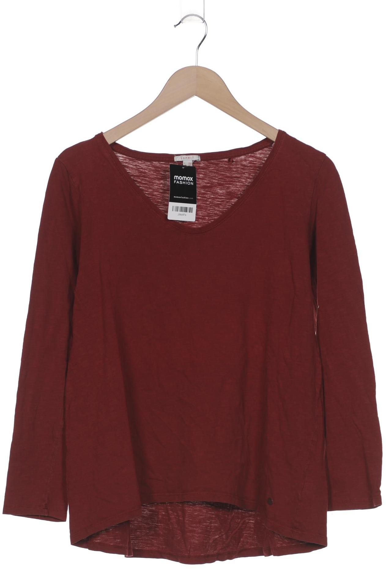 

Esprit Damen Langarmshirt, bordeaux, Gr. 46