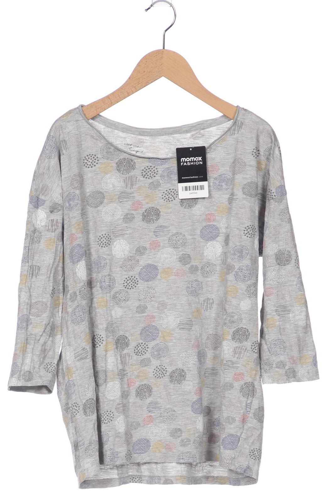 

Esprit Damen Langarmshirt, grau, Gr. 38