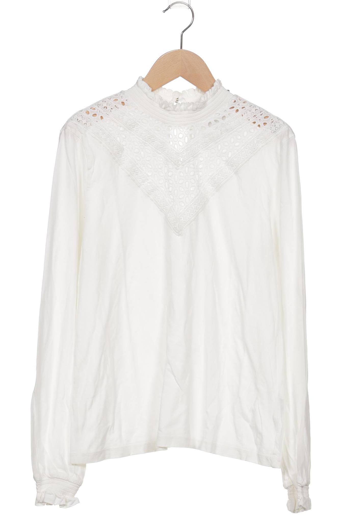 

Esprit Damen Langarmshirt, weiß, Gr. 38