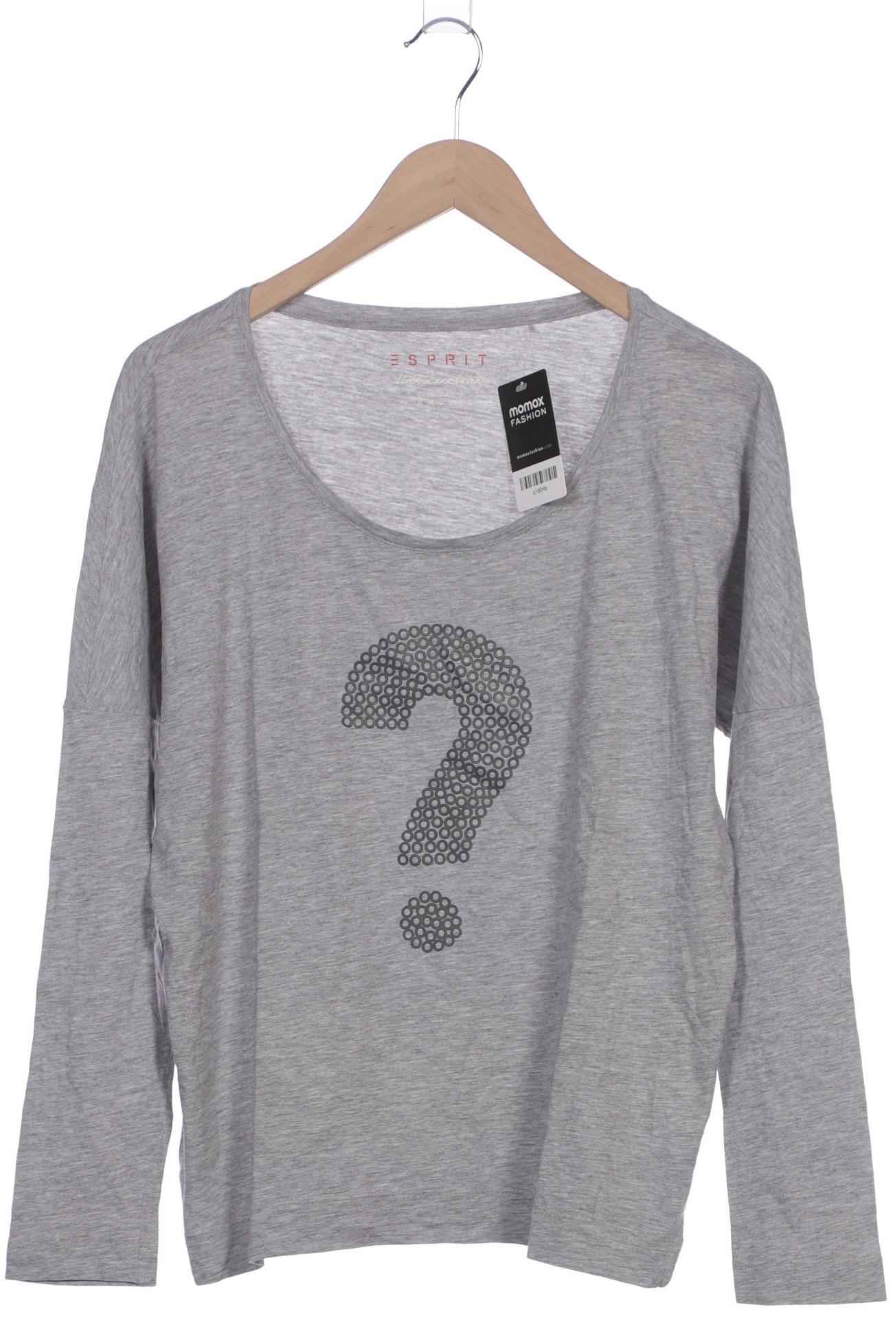 

Esprit Damen Langarmshirt, grau, Gr. 38
