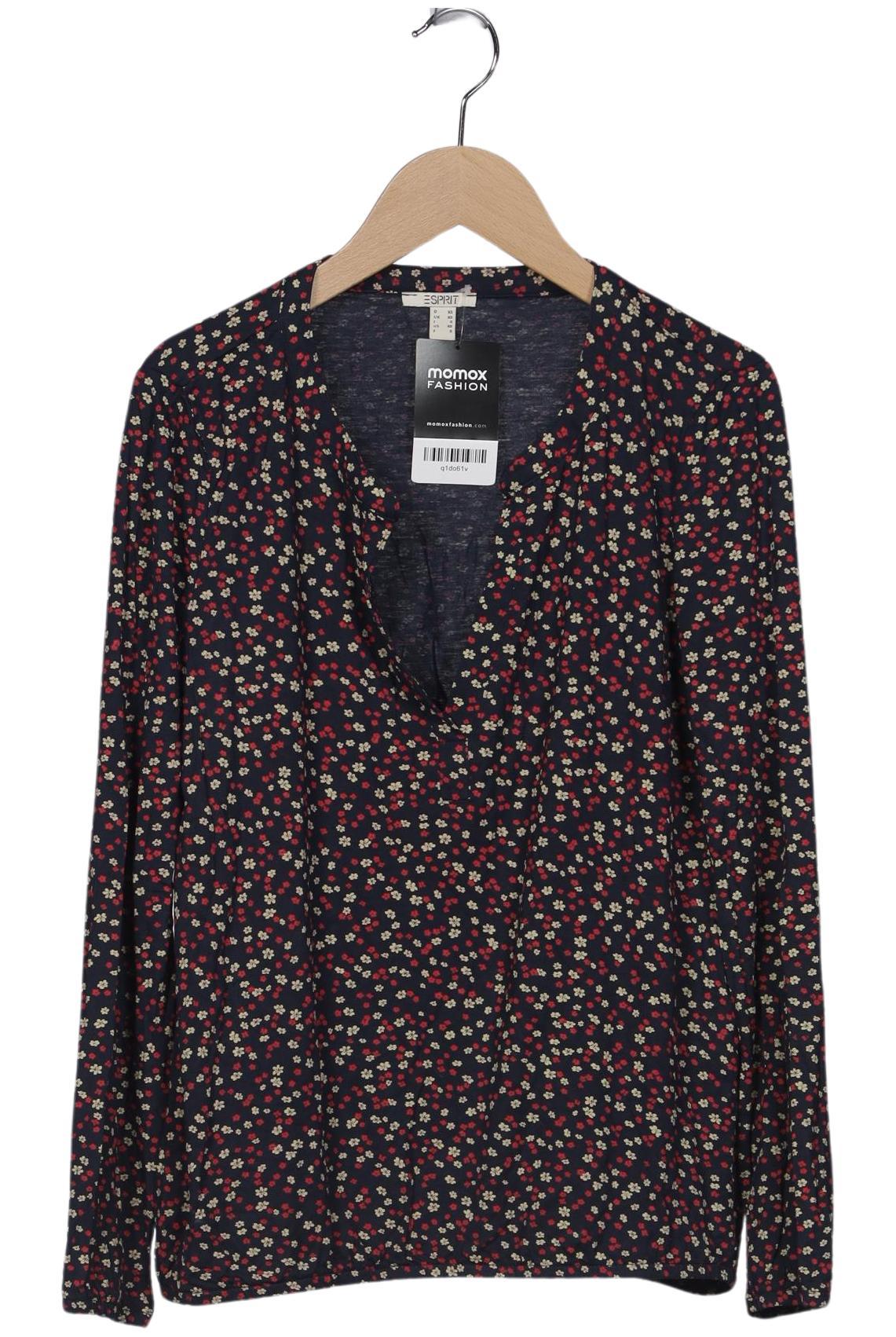 

Esprit Damen Langarmshirt, marineblau, Gr. 34