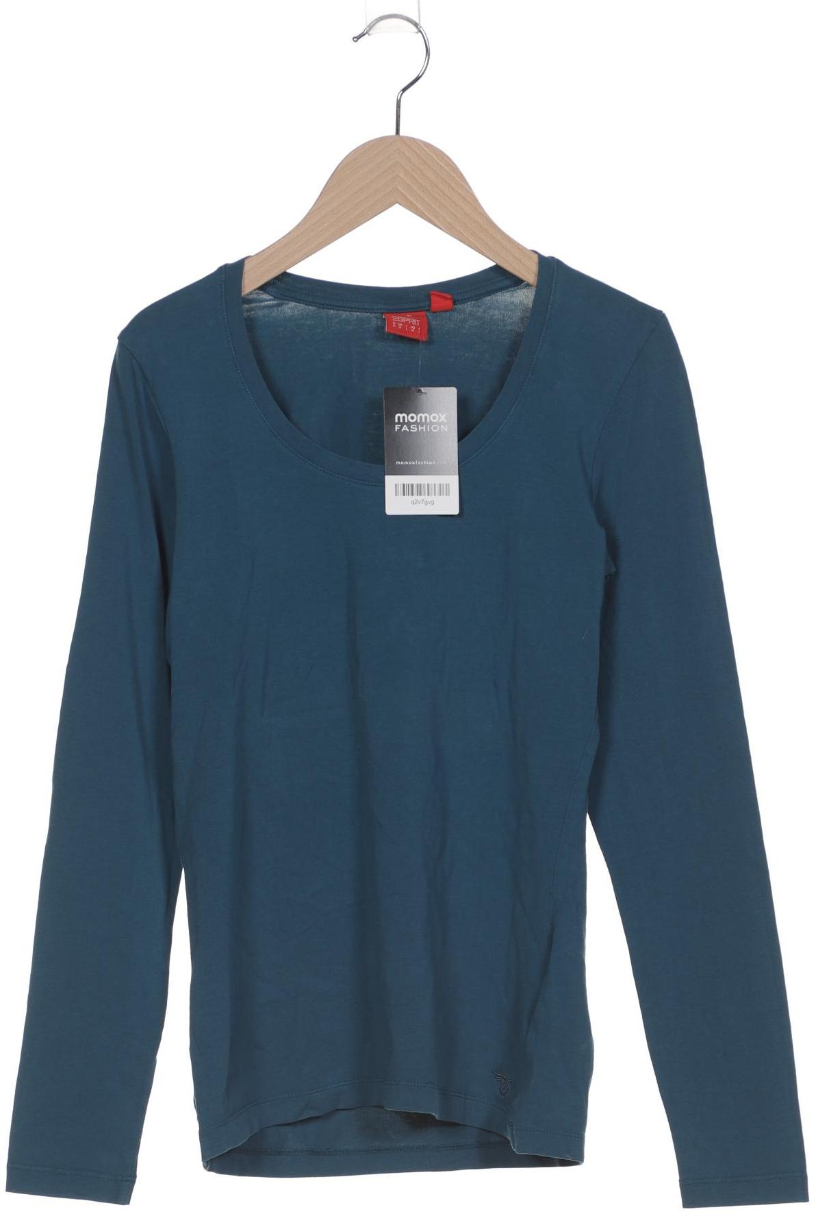 

Esprit Damen Langarmshirt, blau, Gr. 38