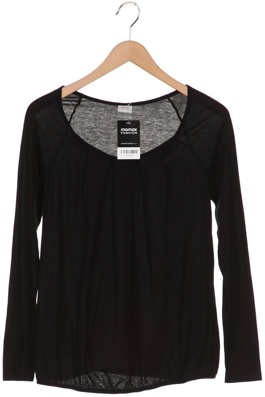 

Esprit Damen Langarmshirt, schwarz, Gr. 36