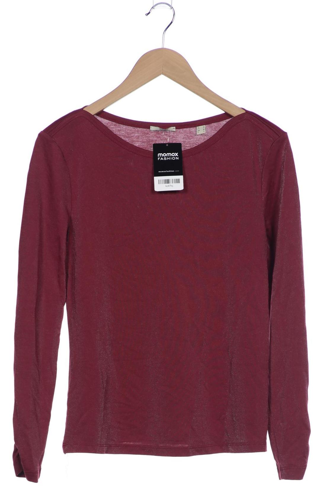 

Esprit Damen Langarmshirt, bordeaux, Gr. 38