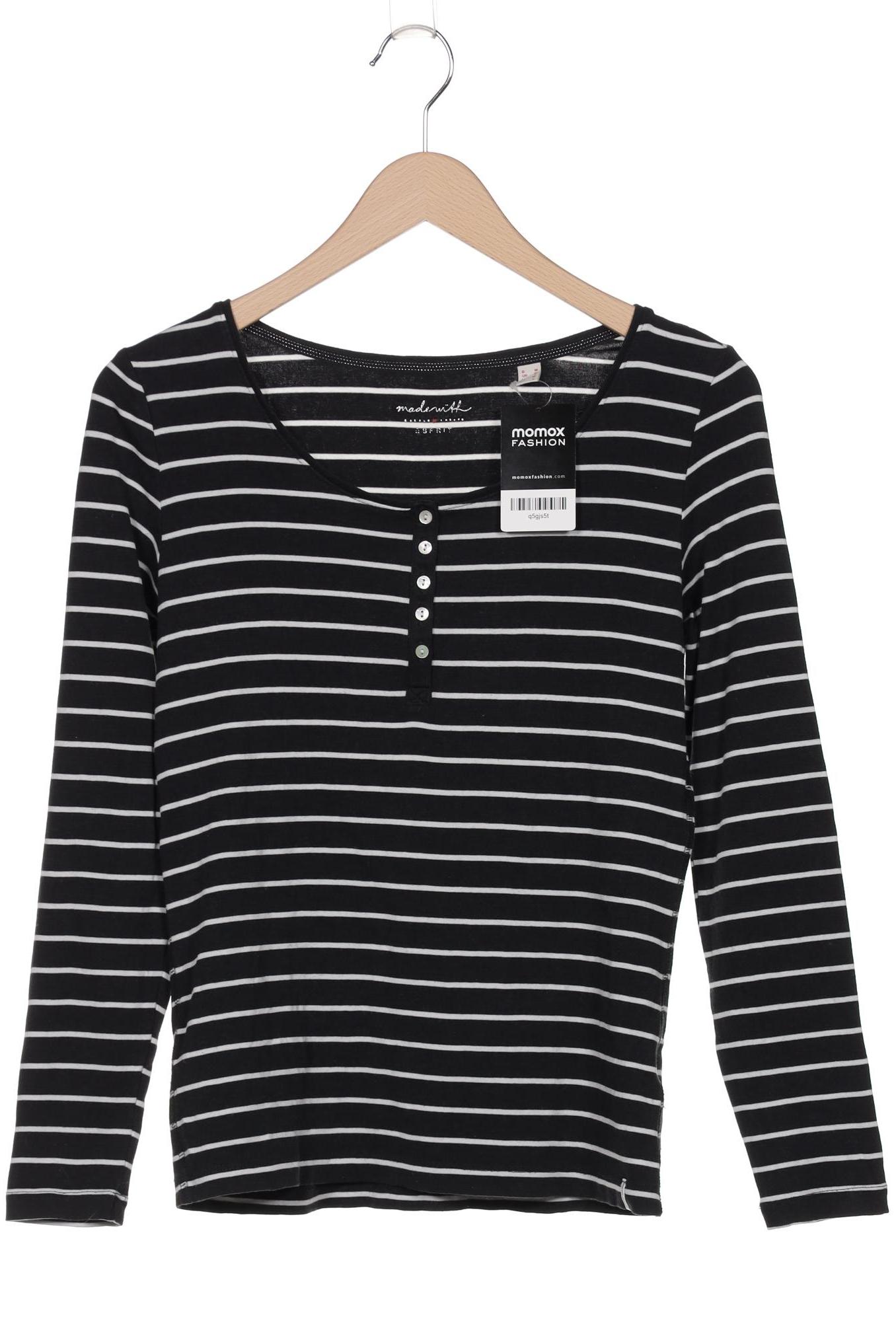 

Esprit Damen Langarmshirt, schwarz, Gr. 38