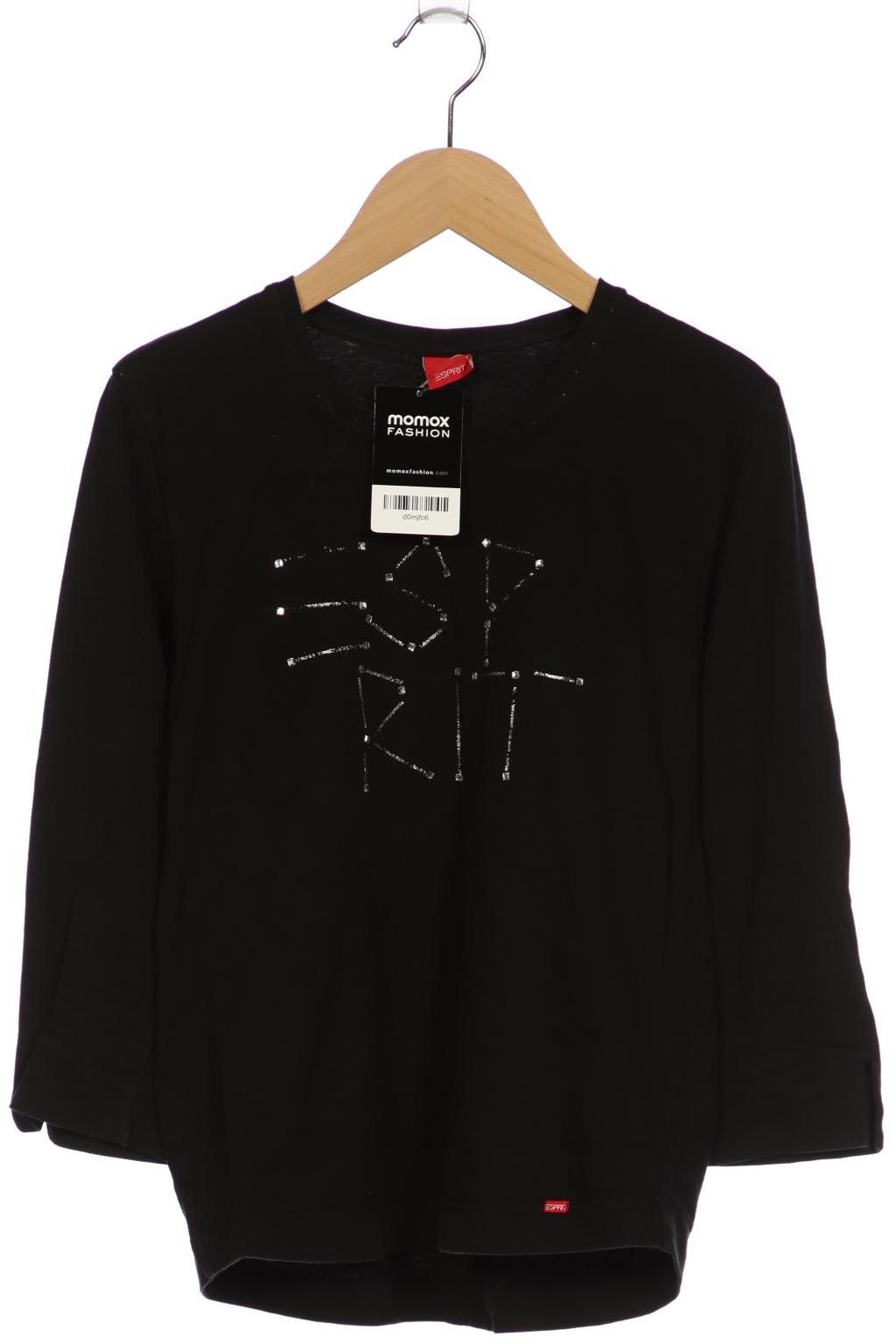 

Esprit Damen Langarmshirt, schwarz, Gr. 42