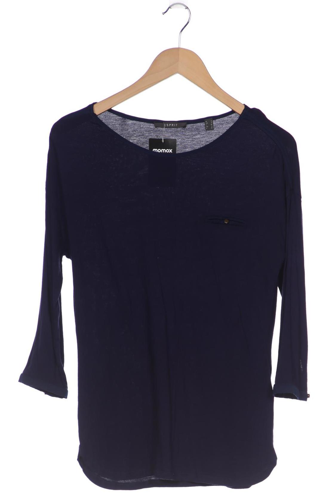 

Esprit Damen Langarmshirt, marineblau, Gr. 36
