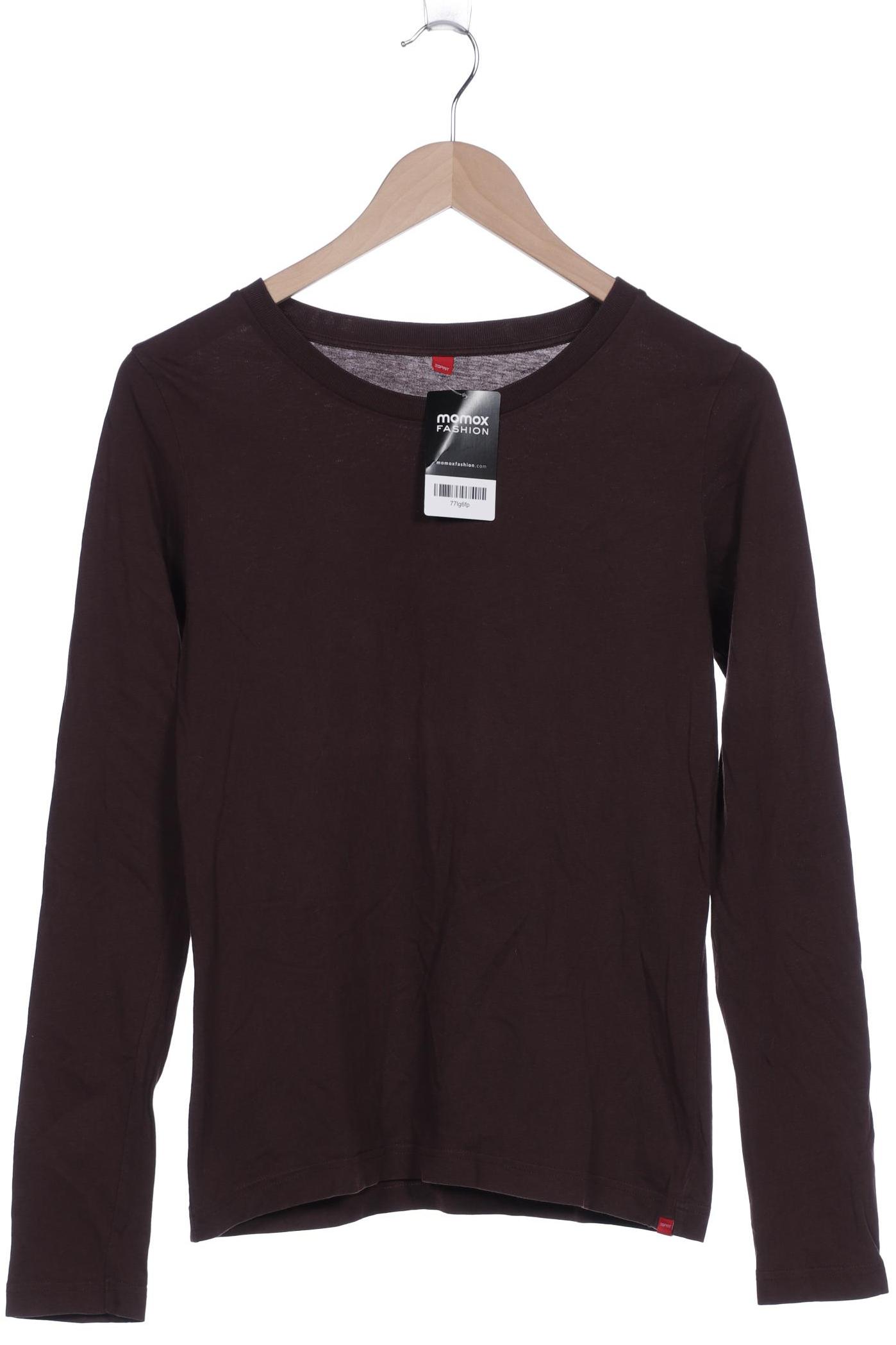 

Esprit Damen Langarmshirt, braun, Gr. 36