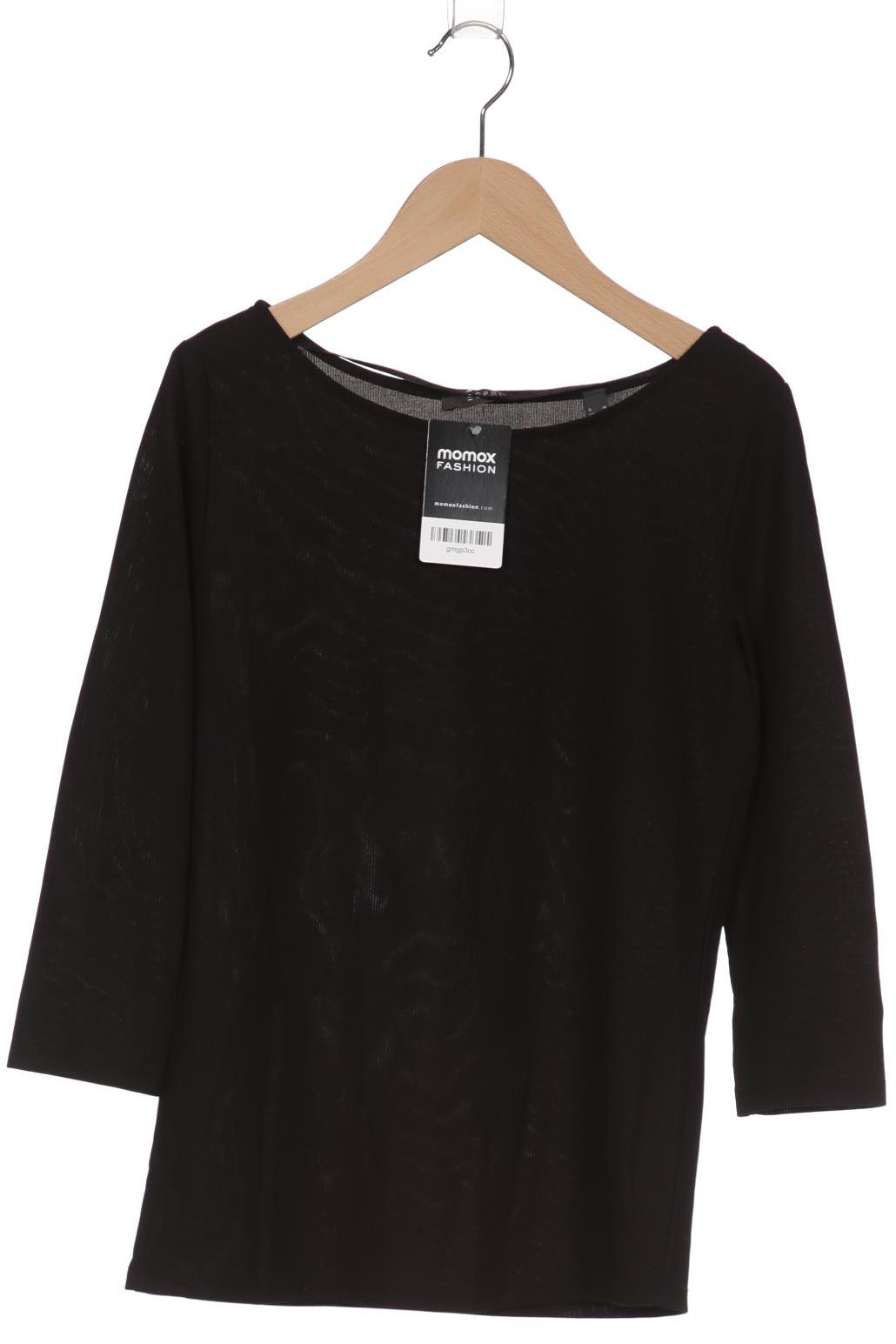 

Esprit Damen Langarmshirt, schwarz, Gr. 38