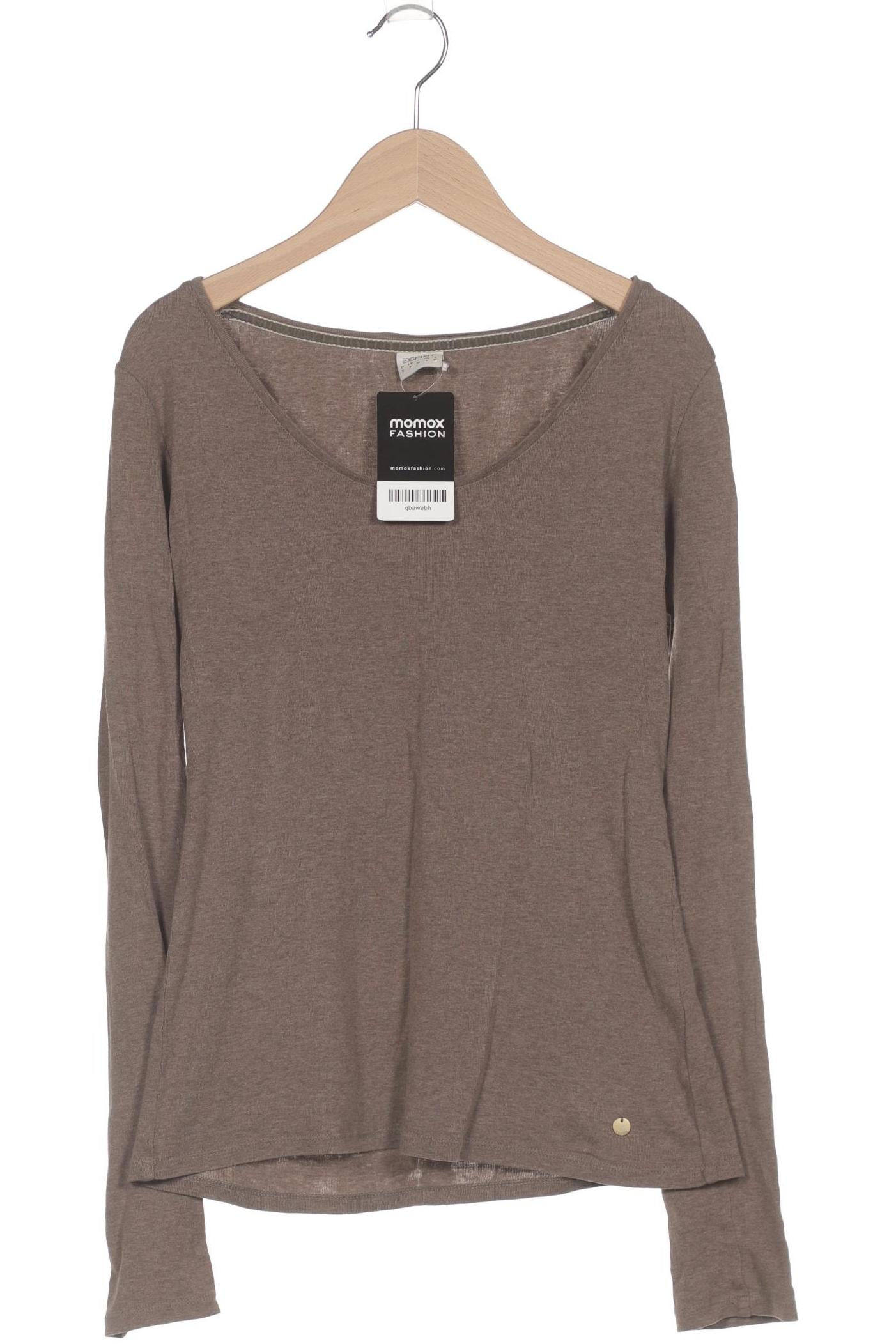 

Esprit Damen Langarmshirt, braun, Gr. 36