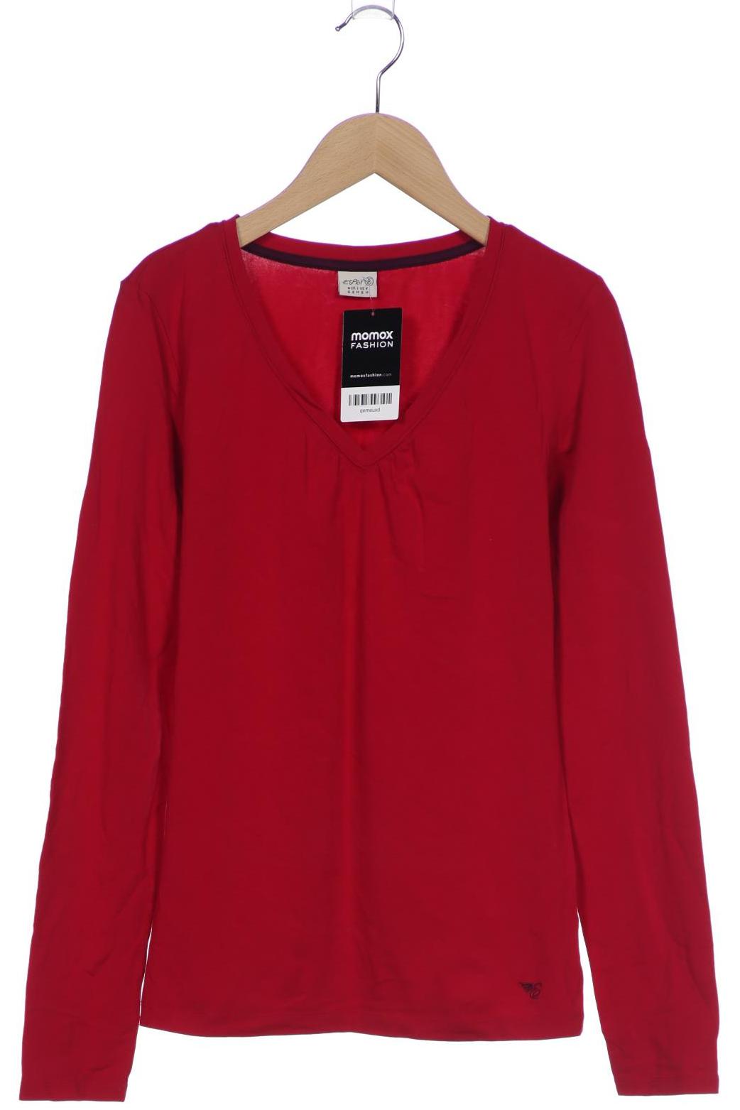 

Esprit Damen Langarmshirt, rot, Gr. 36