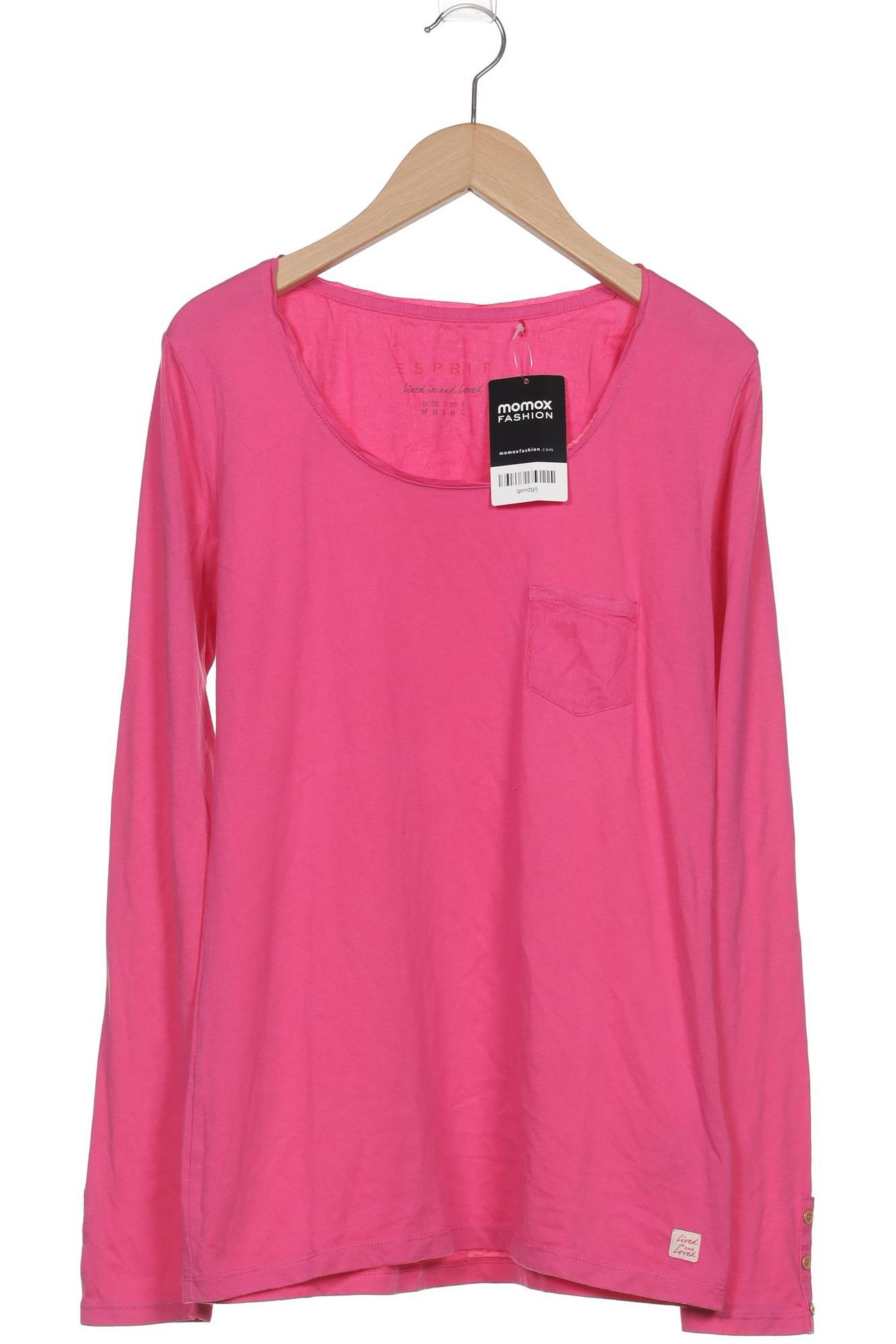 

Esprit Damen Langarmshirt, pink, Gr. 38