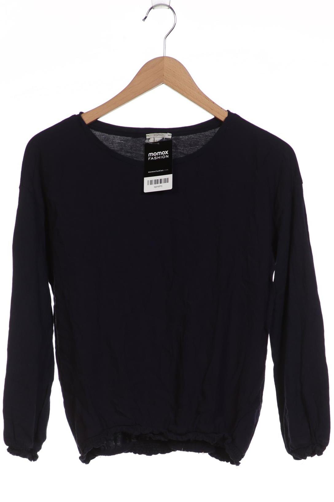 

Esprit Damen Langarmshirt, marineblau, Gr. 38
