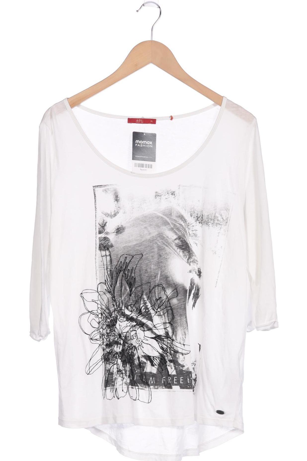

Esprit Damen Langarmshirt, weiß