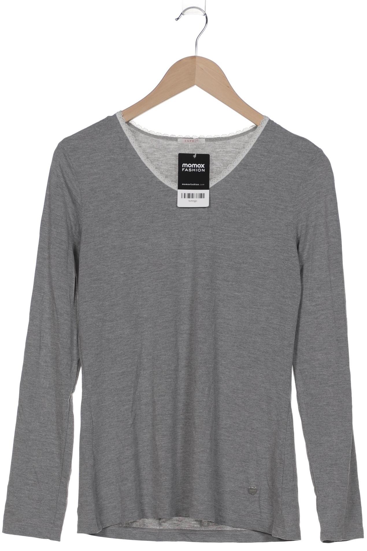 

Esprit Damen Langarmshirt, grau, Gr. 36