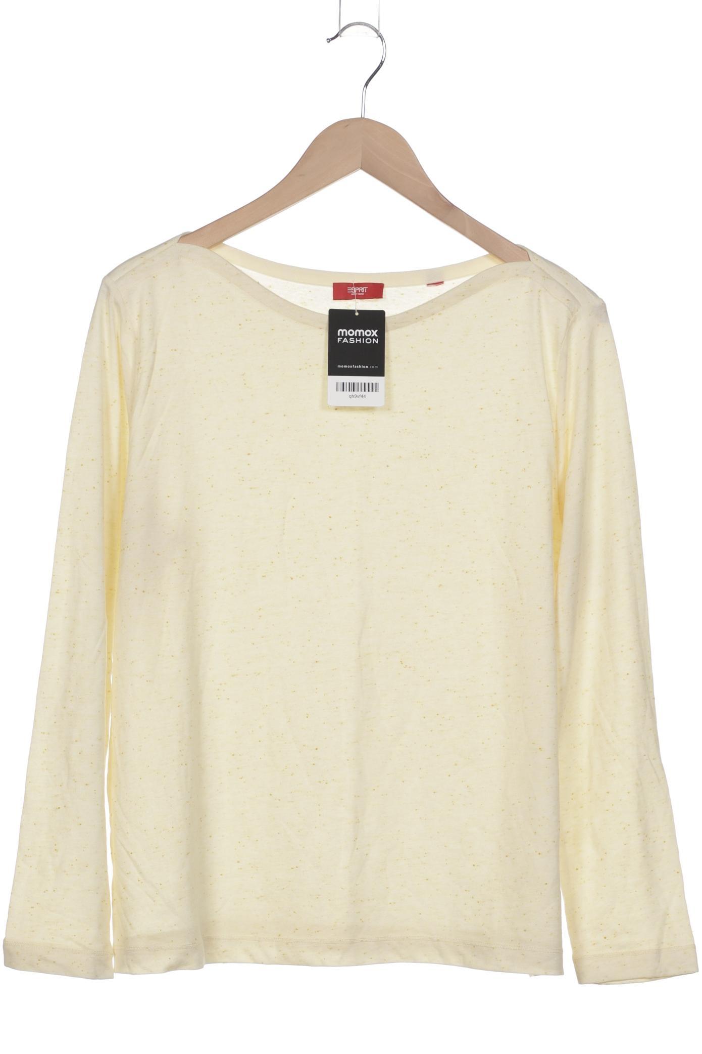 

Esprit Damen Langarmshirt, gelb, Gr. 48