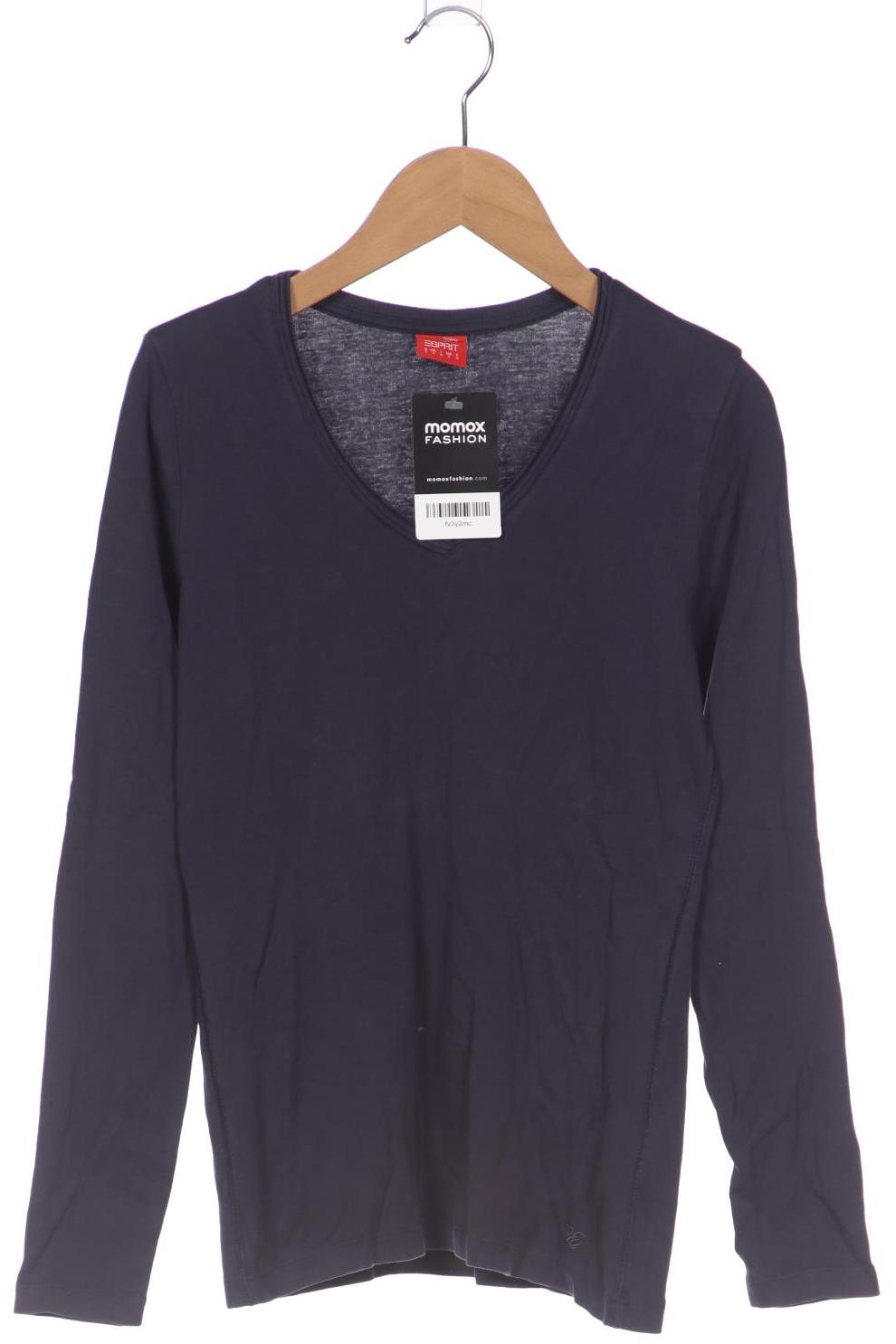 

Esprit Damen Langarmshirt, marineblau, Gr. 36