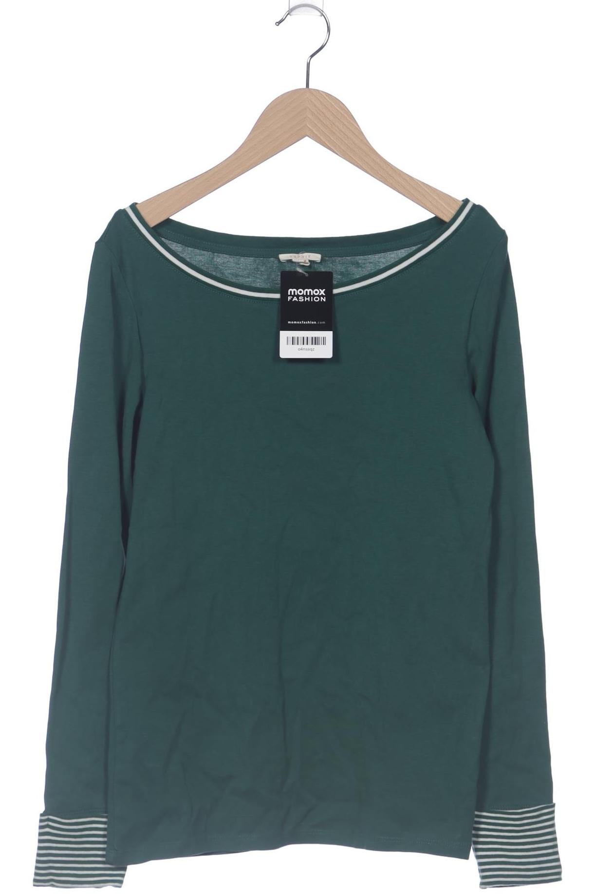 

Esprit Damen Langarmshirt, grün, Gr. 38