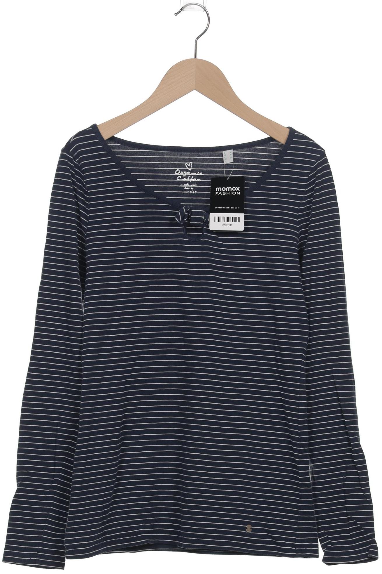 

Esprit Damen Langarmshirt, marineblau, Gr. 38