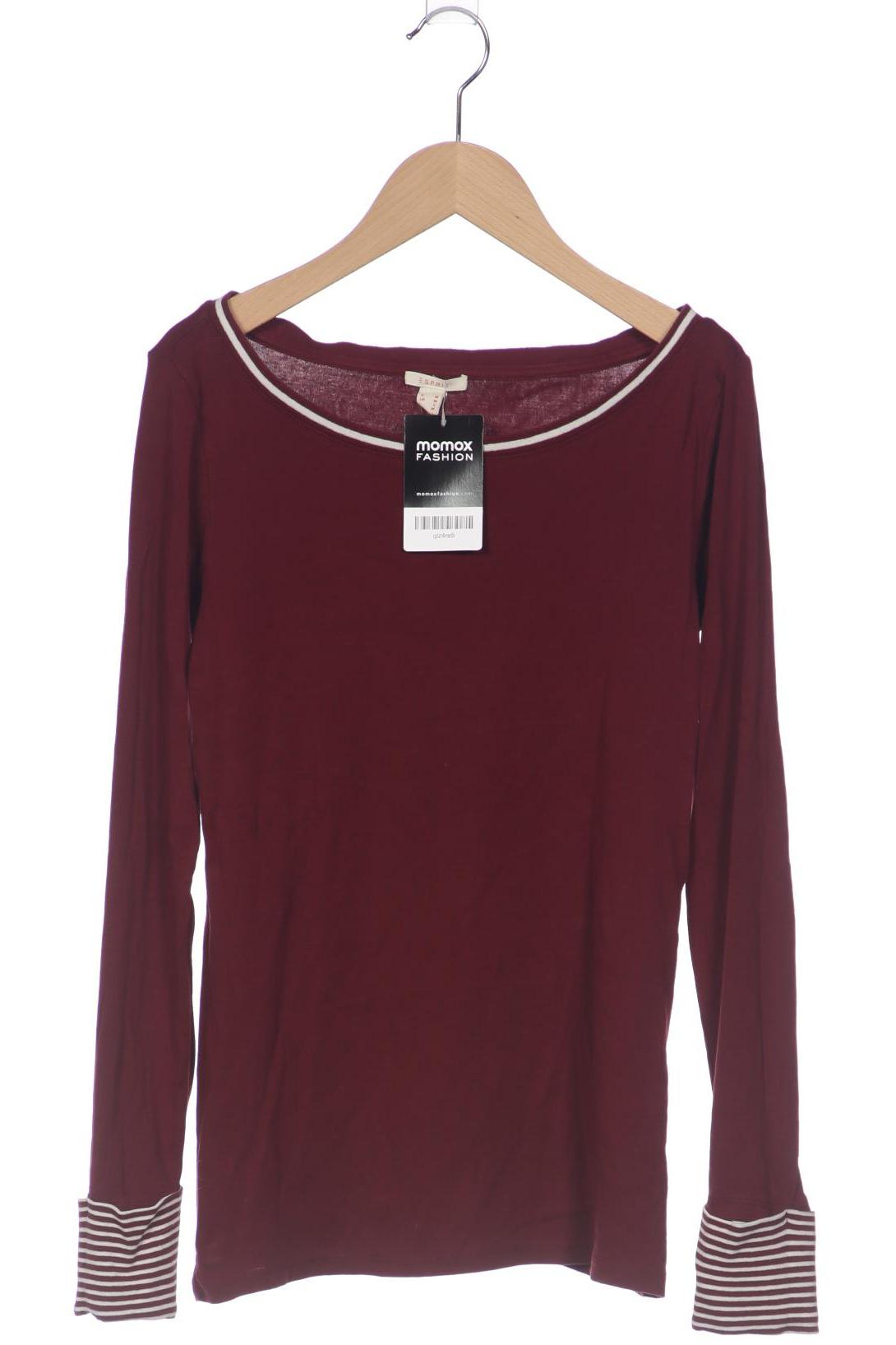 

Esprit Damen Langarmshirt, bordeaux, Gr. 38