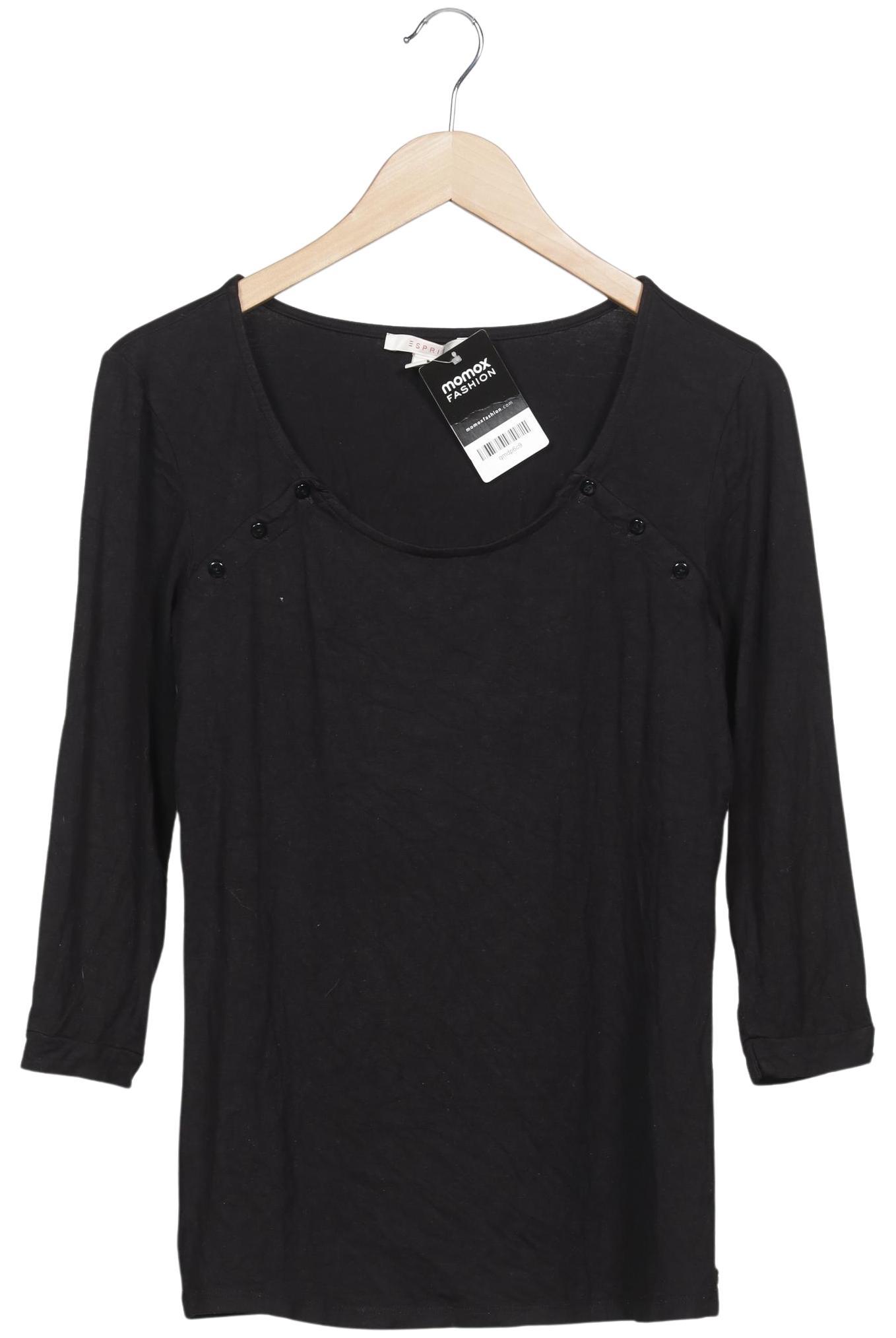 

Esprit Damen Langarmshirt, schwarz, Gr. 38