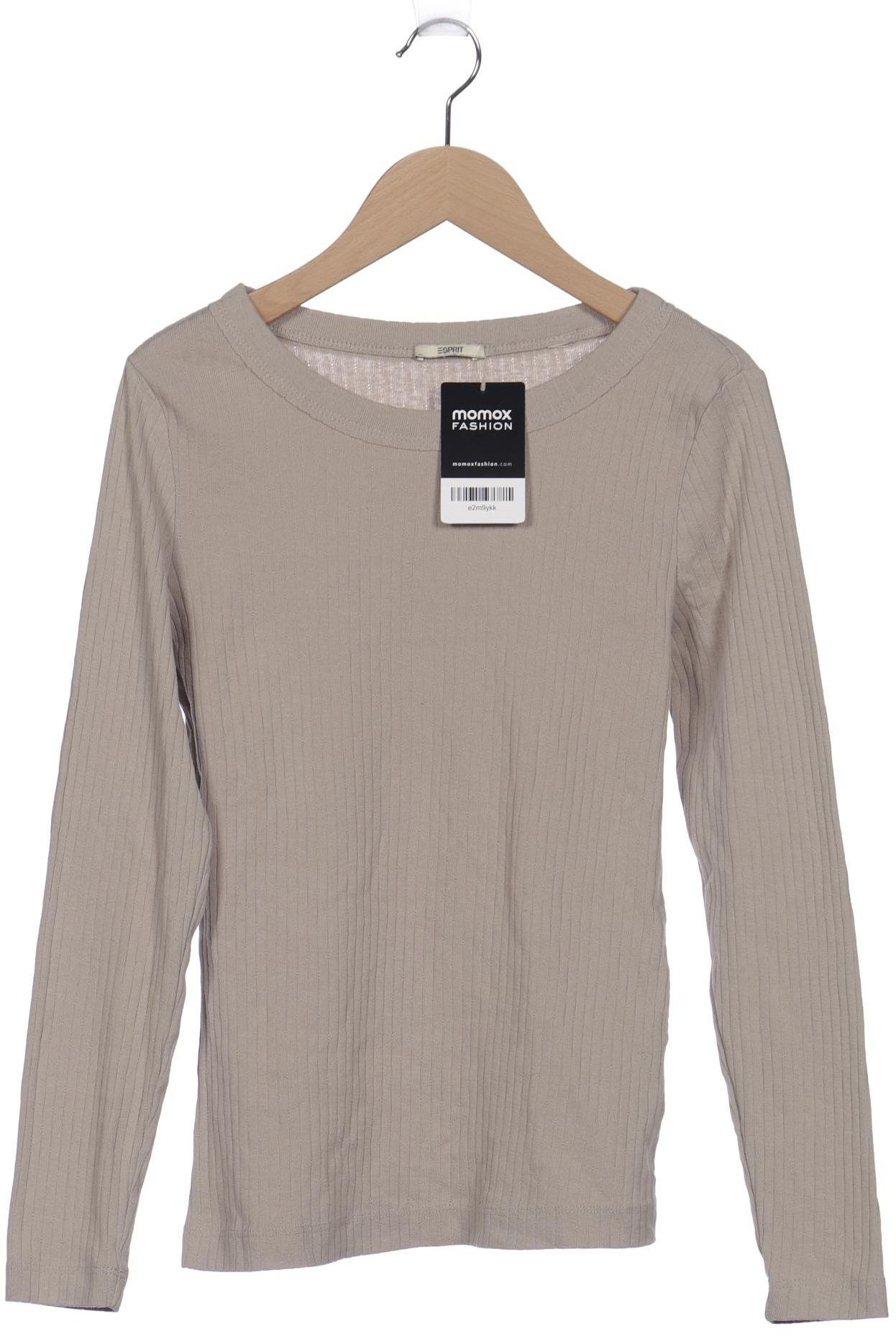 

Esprit Damen Langarmshirt, beige, Gr. 34
