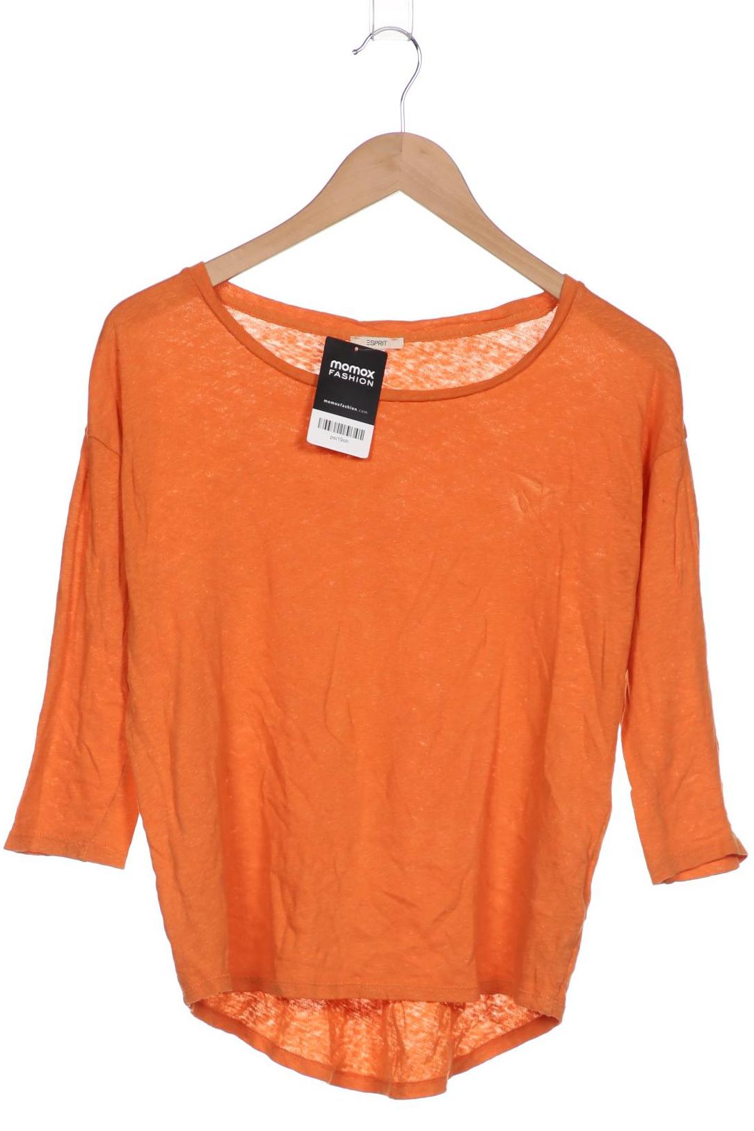 

Esprit Damen Langarmshirt, orange, Gr. 36