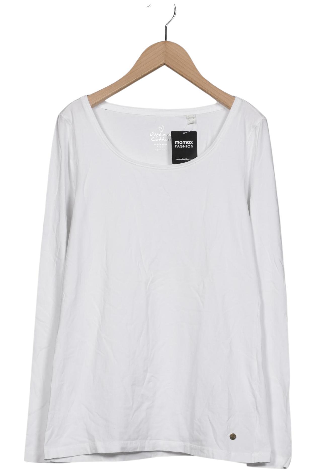 

Esprit Damen Langarmshirt, weiß, Gr. 42