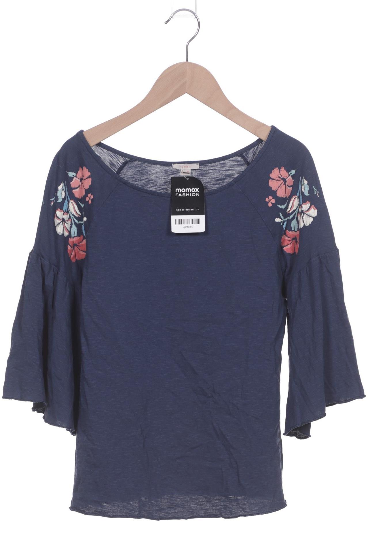 

Esprit Damen Langarmshirt, marineblau, Gr. 34